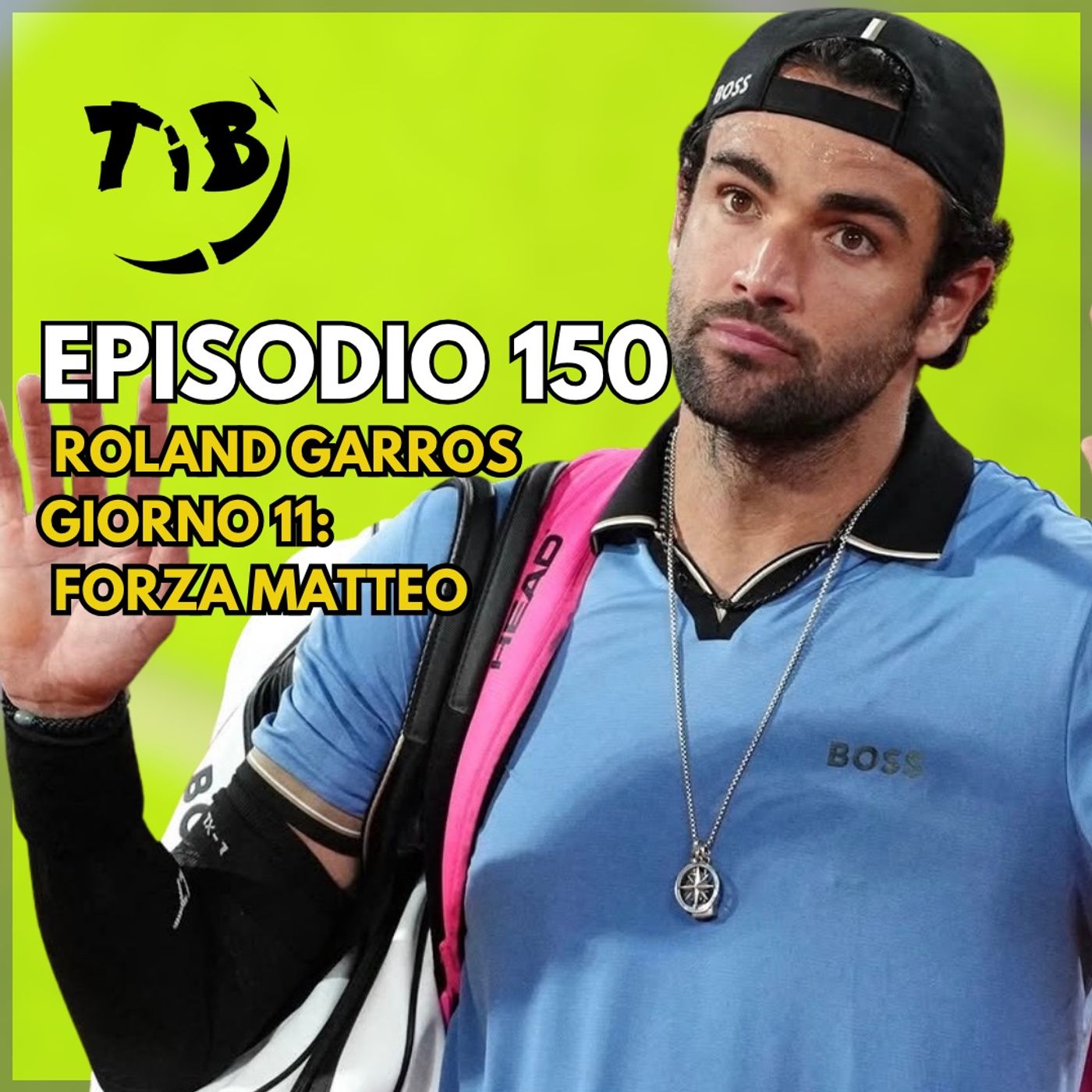 Episodio 150 -  Roland Garros giorno 11: forza Matteo episode artwork