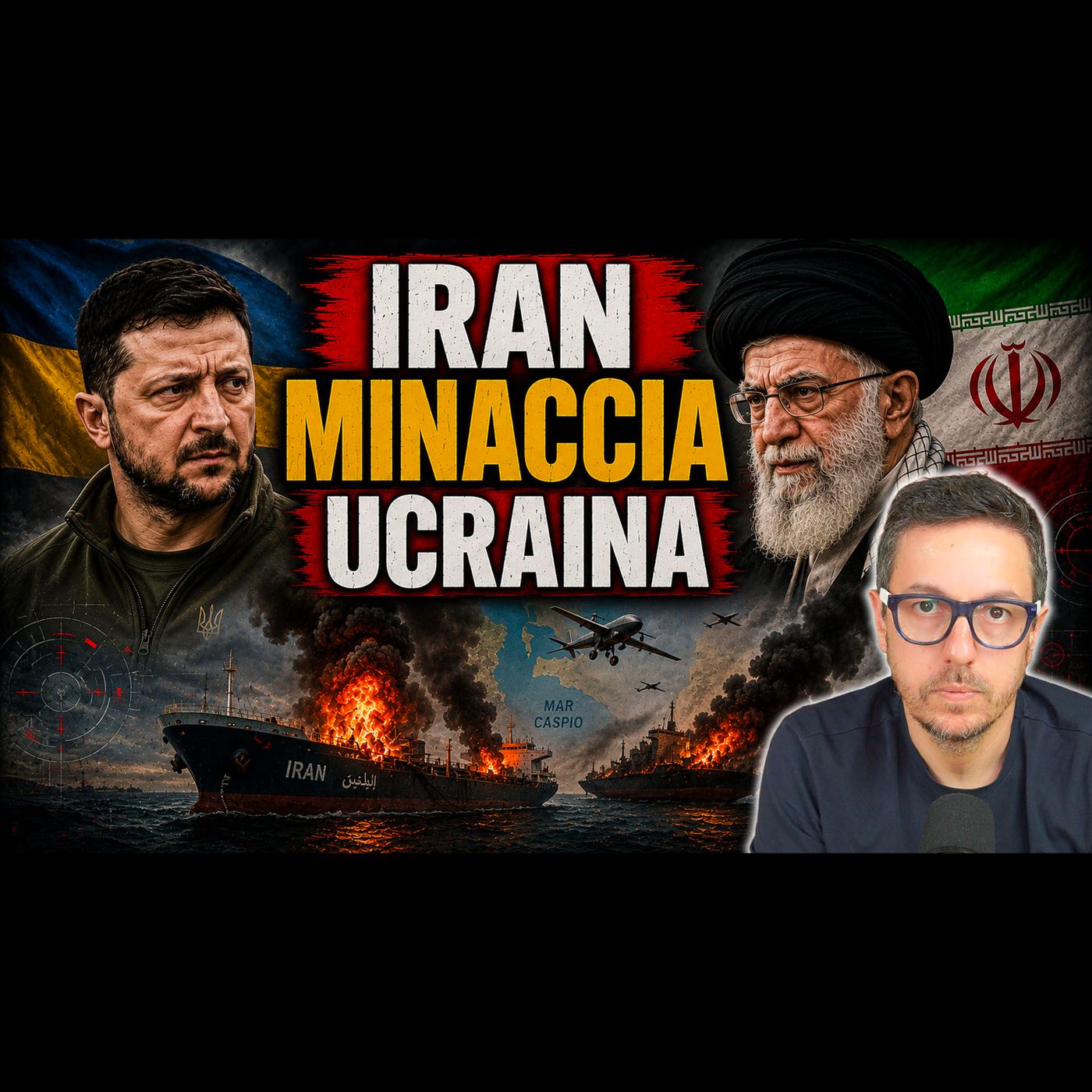 L’IRAN MINACCIA L’UCRAINA PER LE NAVI COLPITE DAI DRONI