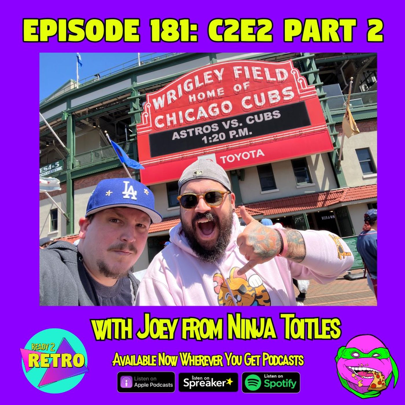 Episode 181: C2E2 Part 2 with Joey from Ninja Toitles
