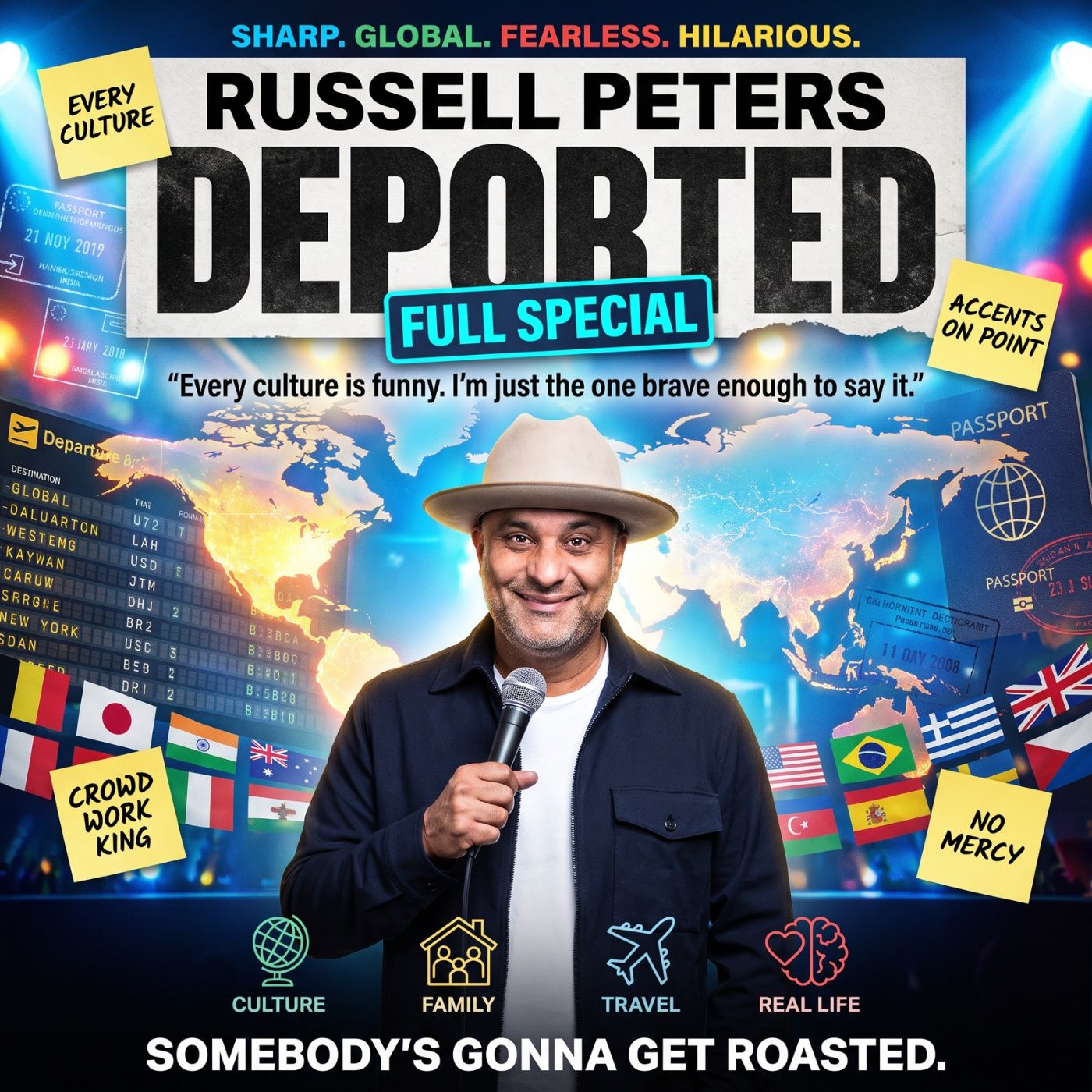 Russell Peters – Deported Full Special (Stand-up Comedy)