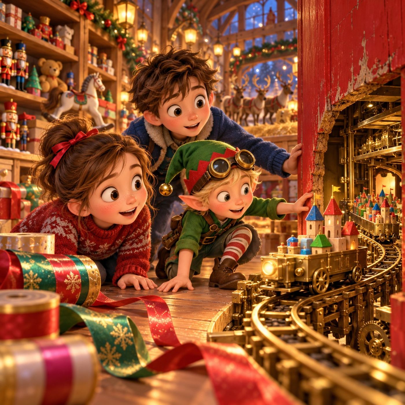 The Toy Workshop Mystery