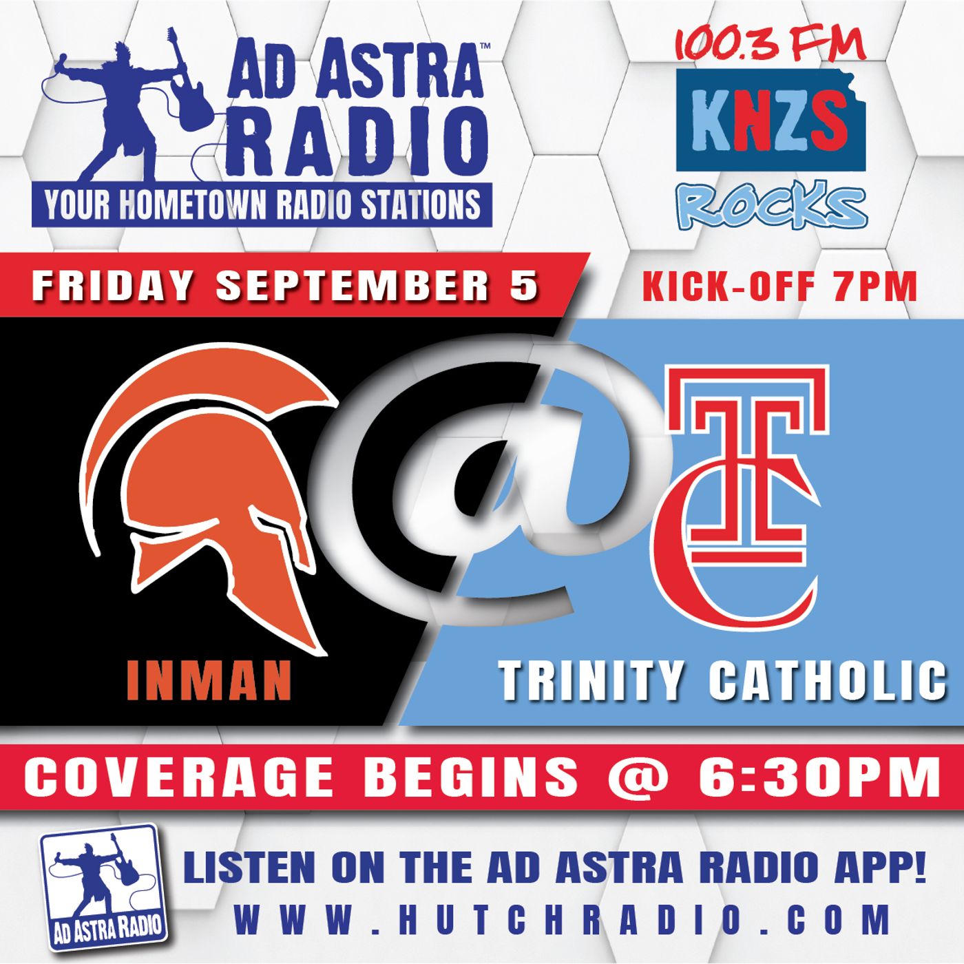 Trinity Celtics hosts Inman Teutons Football (September 5, 2025) episode artwork