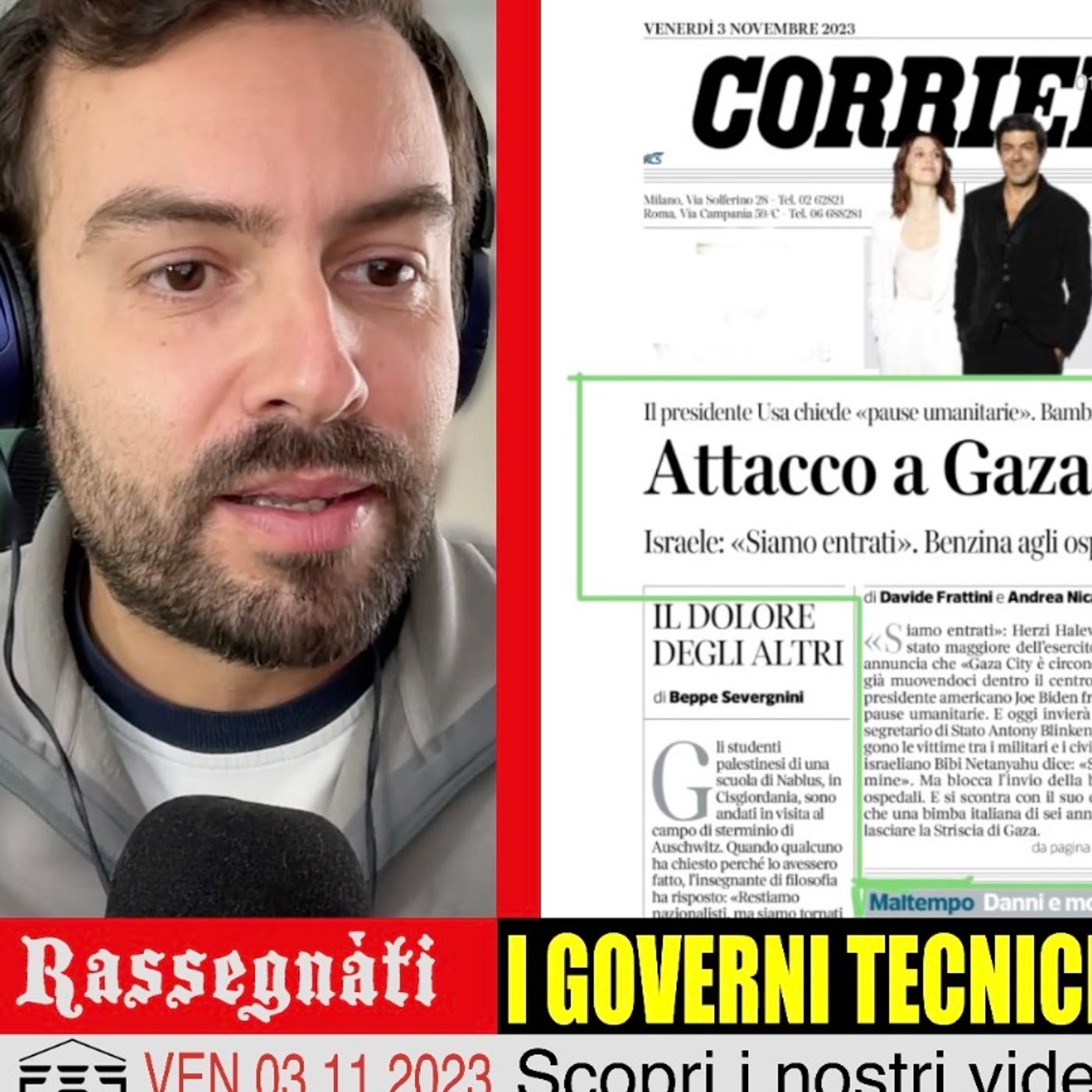 I governi tecnici che "salvarono" l'Italia - Rassegnàti 03/11/2023 episode artwork