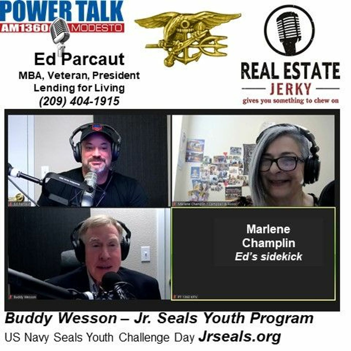 Jr. Seals Youth Program w/Buddy Wesson Ed Marlene REJ 3-5-6-2022
