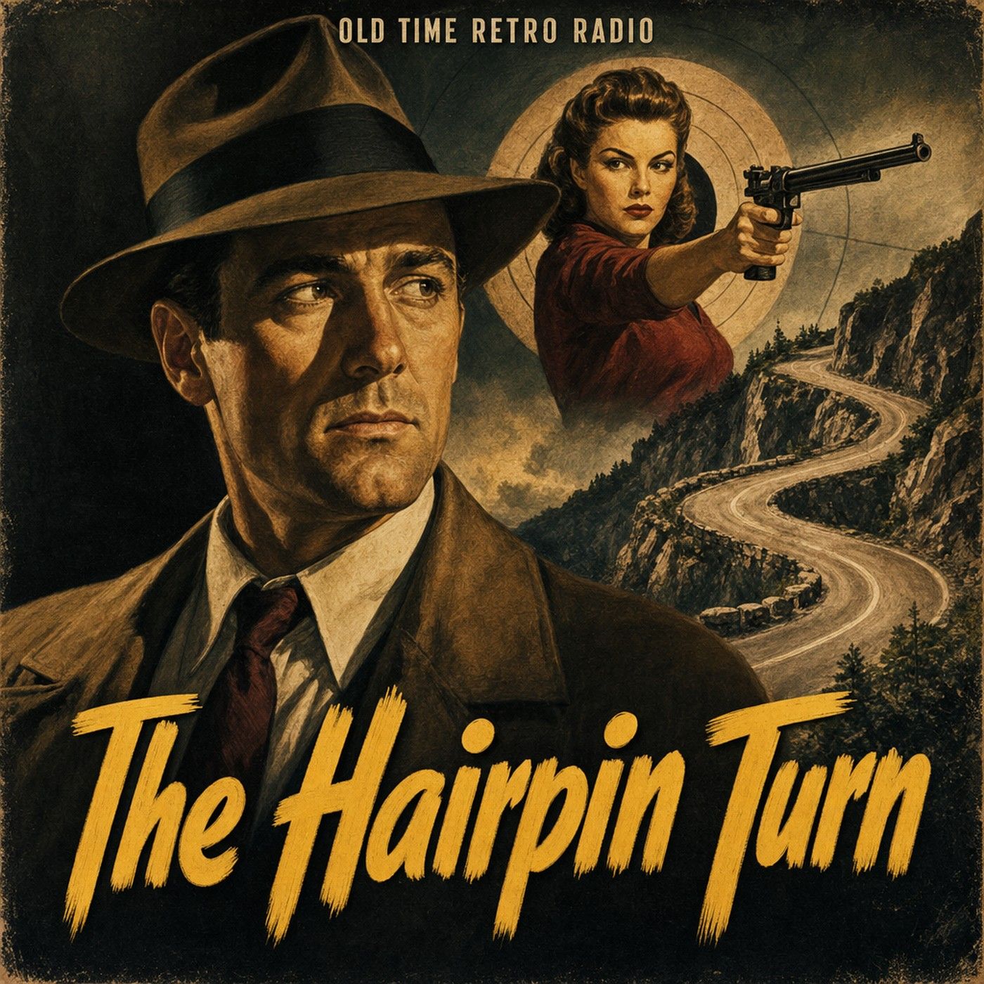 The Adventures of Philip Marlowe - "The Hairpin Turn" (Old Time Radio, 1950) episode artwork