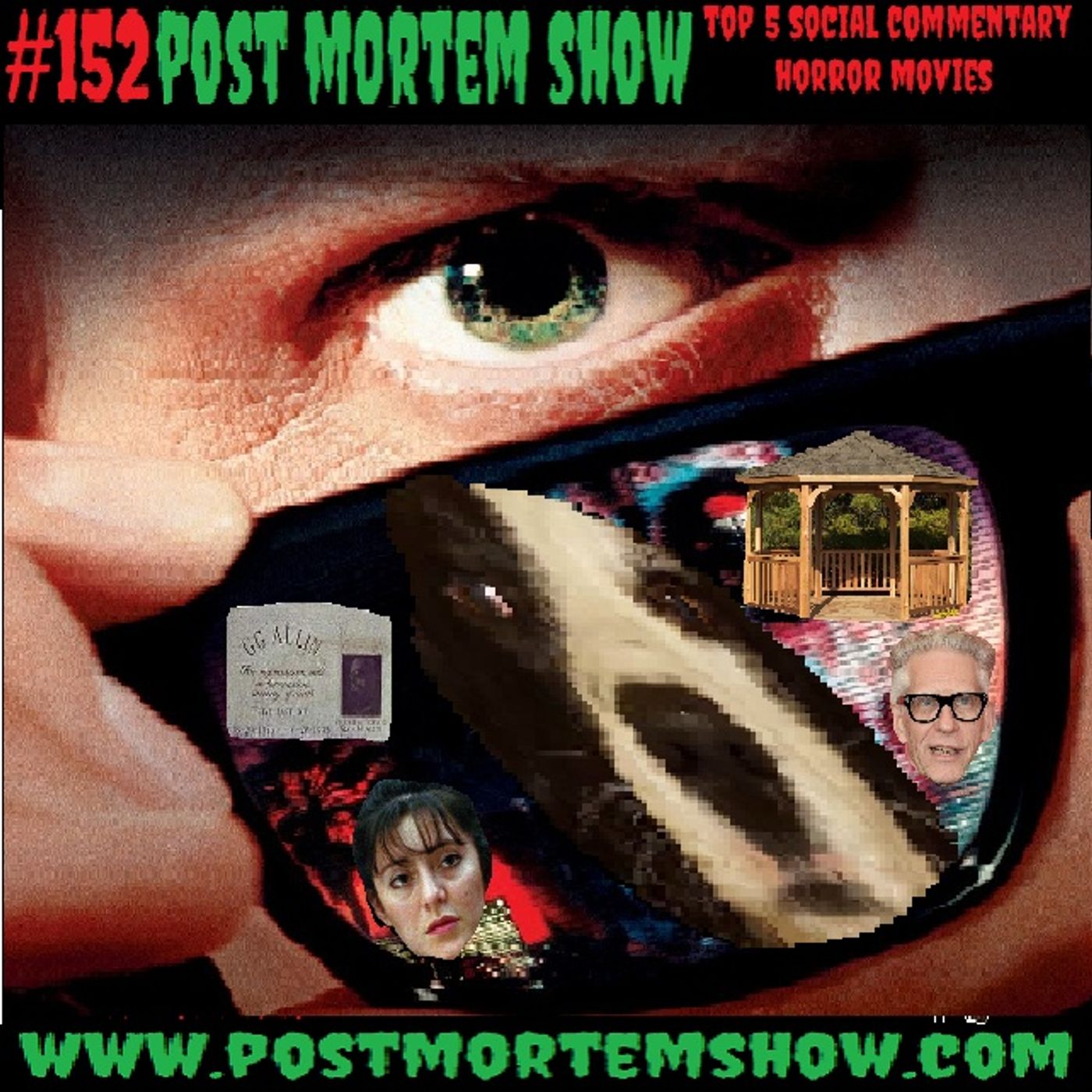 e152 - Cronenbiff Gazebos (Top 5 Social Commentary Horror Movies) episode artwork