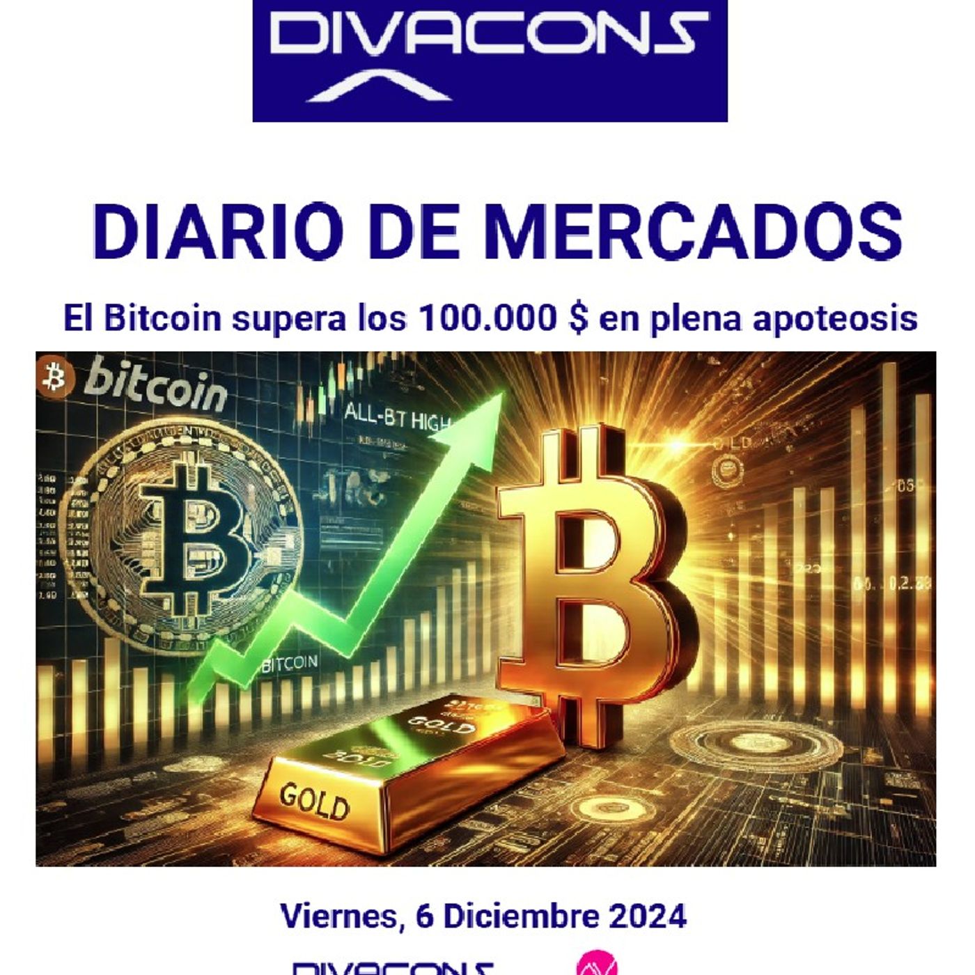 PODCAST en abierto DIARIO DE MERCADOS Viernes 6 Dic 2024 episode artwork