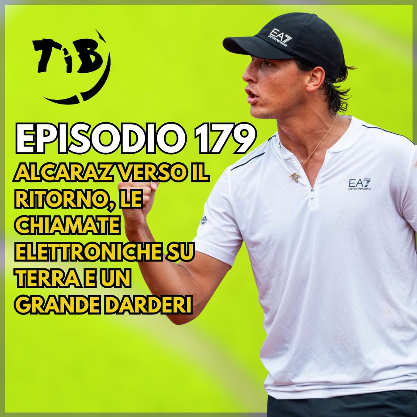 Episodio 179 - Alcaraz verso il ritorno, le chiamate elettroniche su terra e un grande Darderi episode artwork