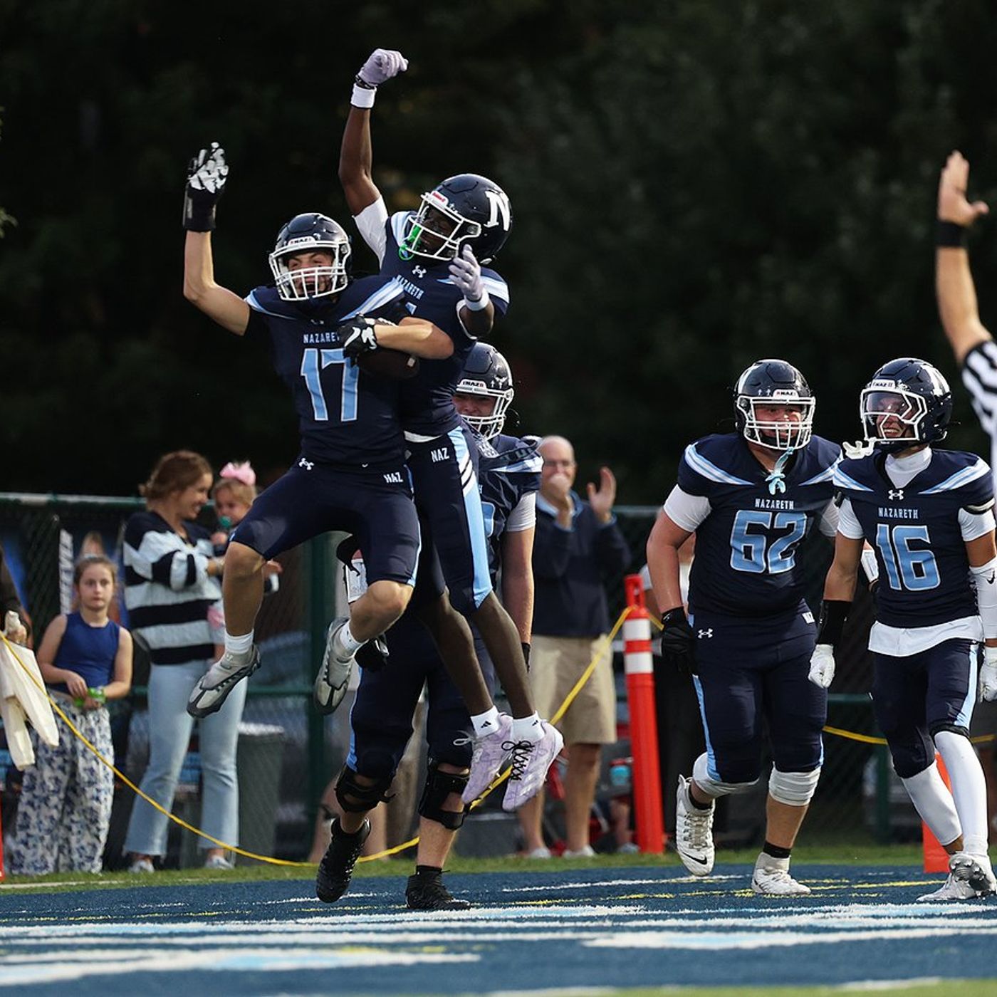 Nazareth’s defense dominates Providence, playing first game after firing Tyler Plantz episode artwork