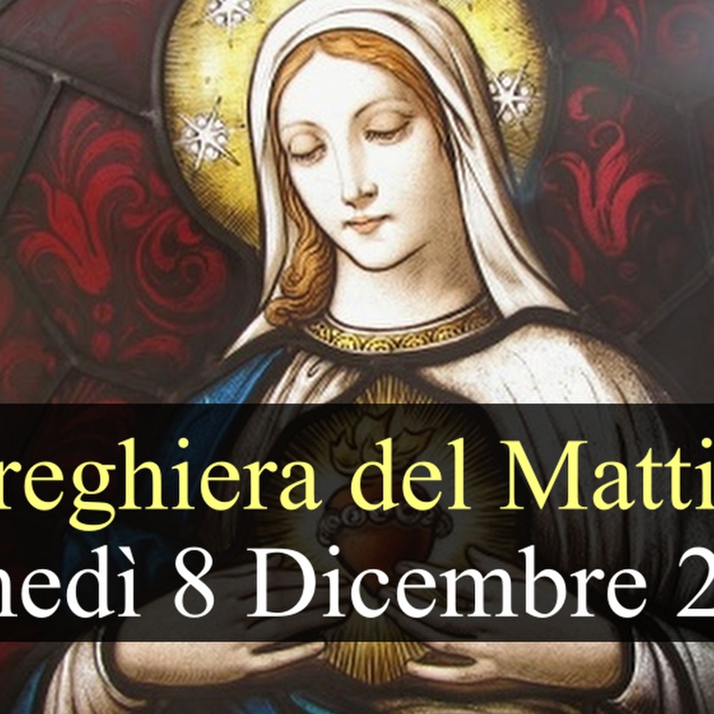 Preghiera del Mattino LUNEDI 8 DICEMBRE 2025 ❤️ Lodi Mattutine Solennità Immacolata Concezione della B.V. Maria
