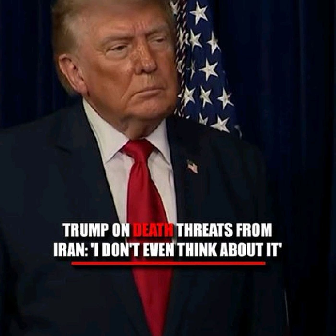 NEW: President Trump reveals his mindset regarding the ongoing personal threats made against his life by the Iranian regime. “I don't even t episode artwork