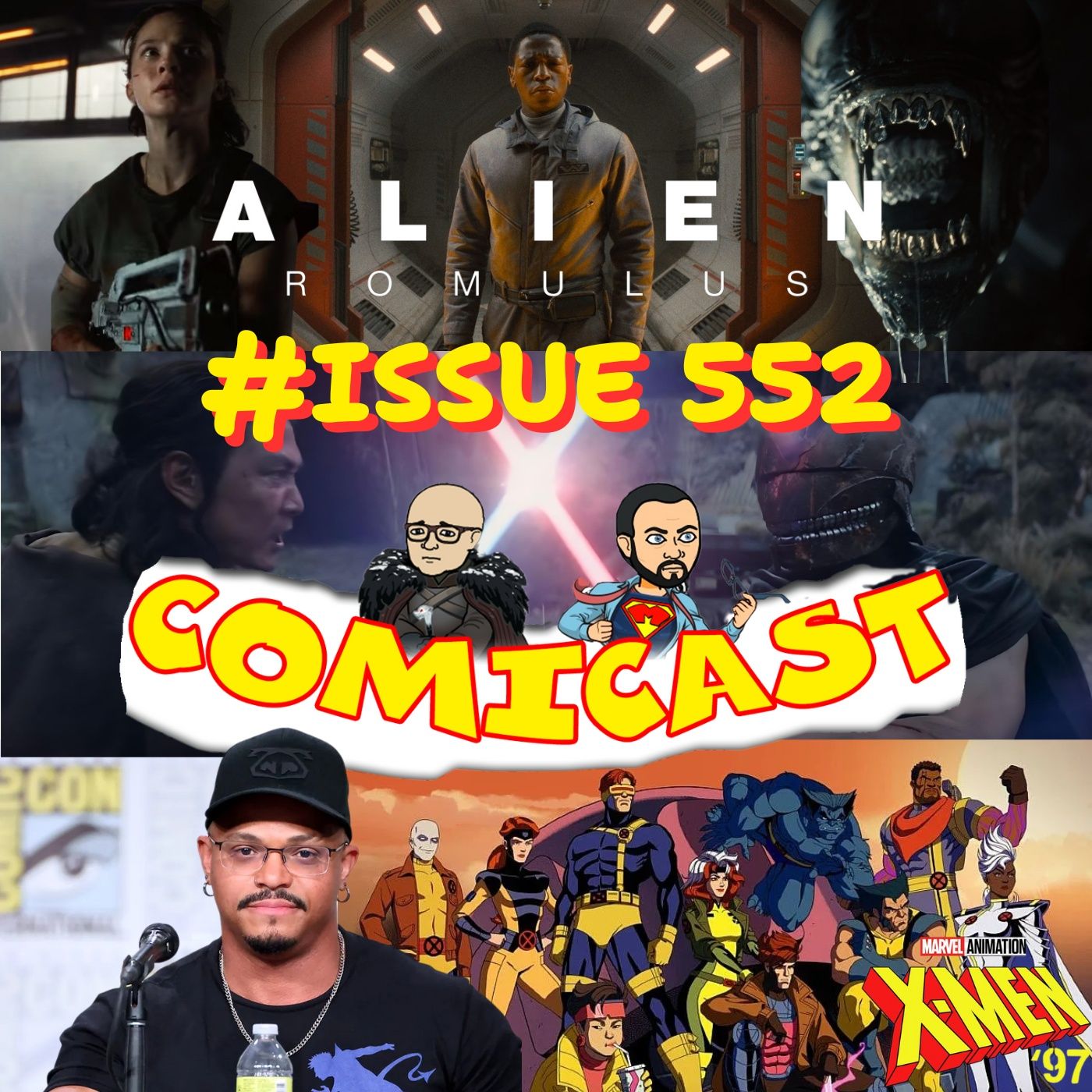 Issue 552: Alien Romulus Non-Spoiler Review, The Acolyte Canceled, & Beau DeMayo Allegations episode artwork