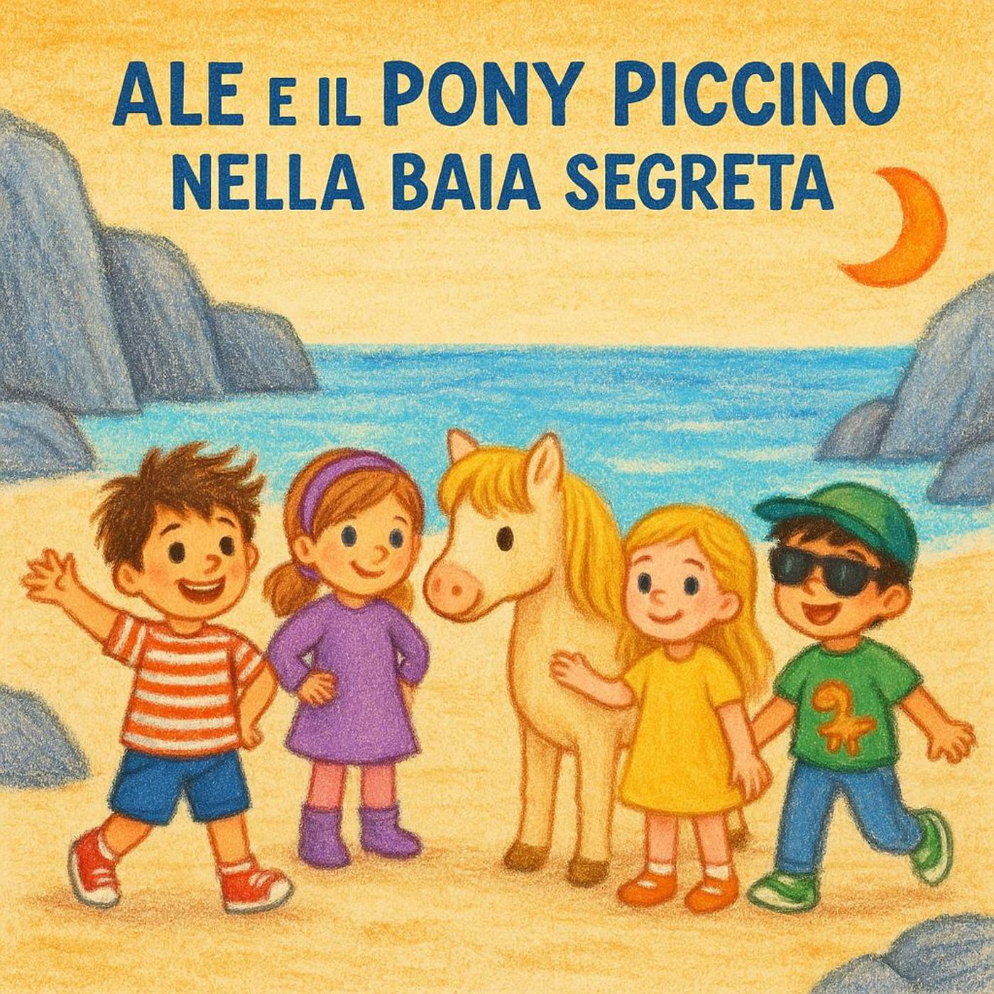 Ale e il Pony Piccino nella Baia Segreta