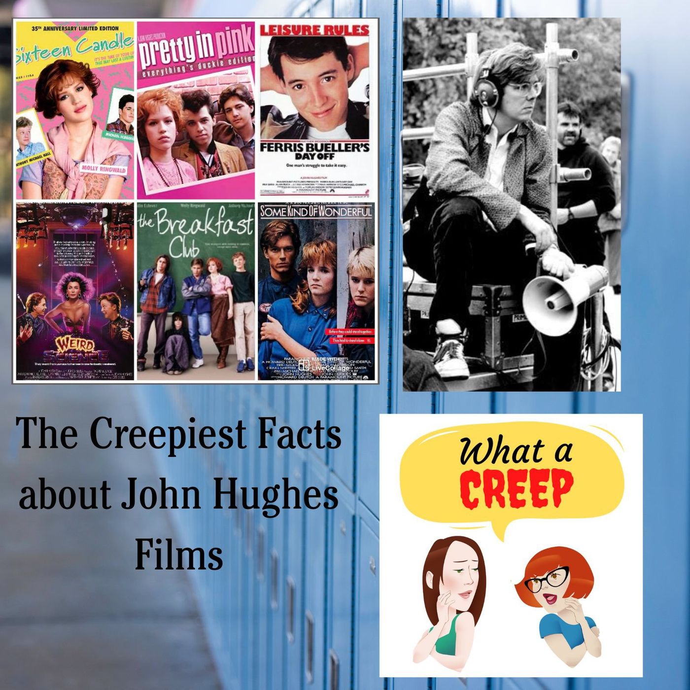 John Hughes & His Most Problematic Movies: Sixteen Candles, The Breakfast Club, Pretty in Pink, & More! - podcast episode cover