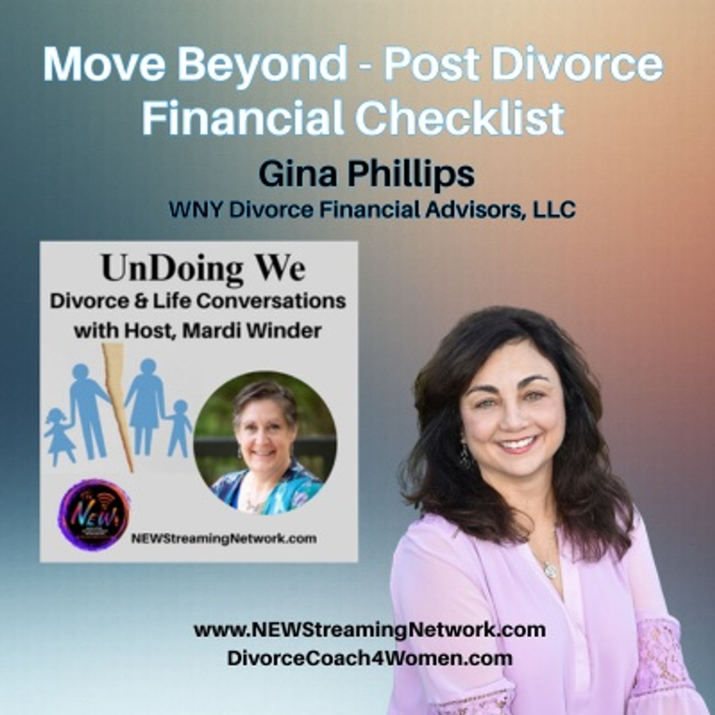 Move Beyond  - Post Divorce Financial Checklist - Gina Phillips episode artwork