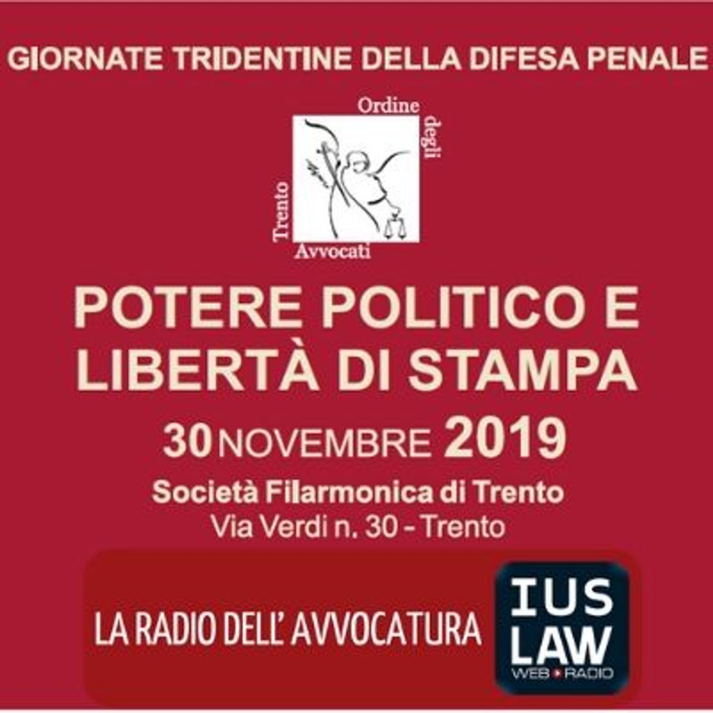 POTERE POLITICO E LIBERTÀ DI STAMPA - SESSIONE MATTUTINA - #iVostriEventi