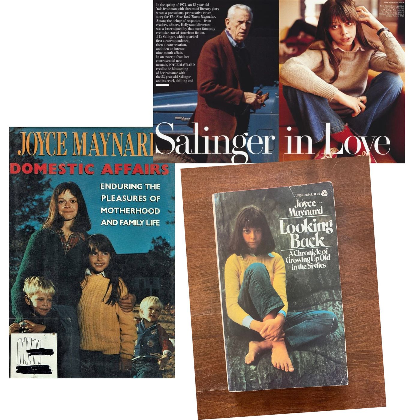 J.D. Salinger, Joyce Maynard & Messy Memoirs Plus, NON-Creep Toni Morrison - podcast episode cover