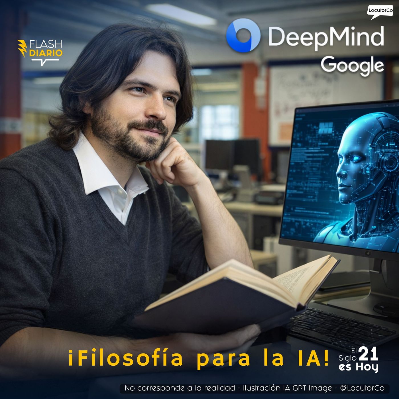 Google contrata filósofo para entender la IA