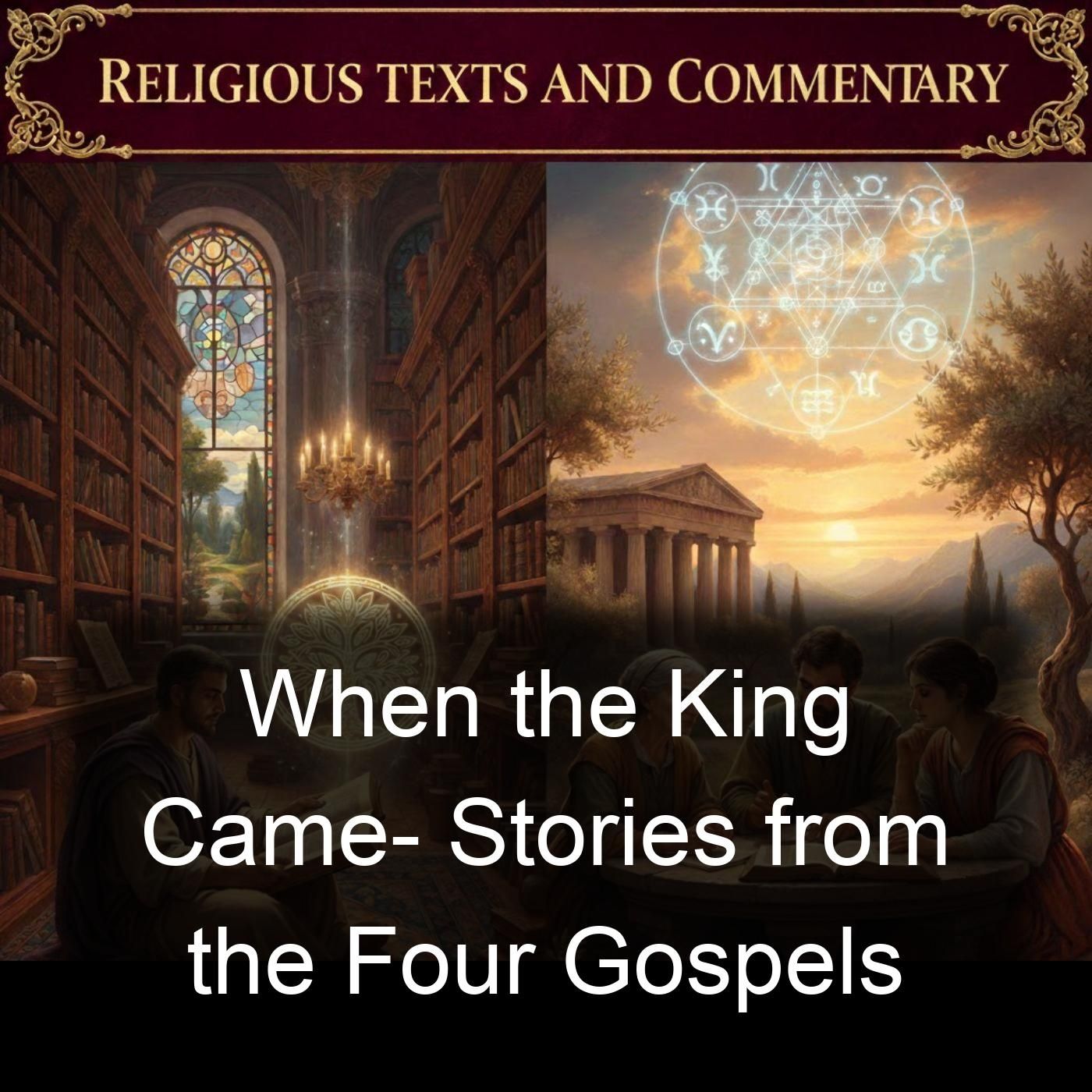 When the King Came- Stories from the Four Gospels cover art
