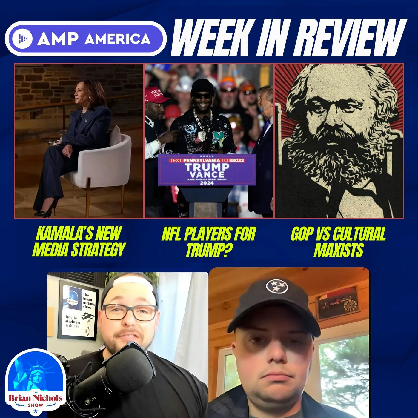 914: Why NFL Players Are Supporting Trump | Week in Review - podcast episode cover