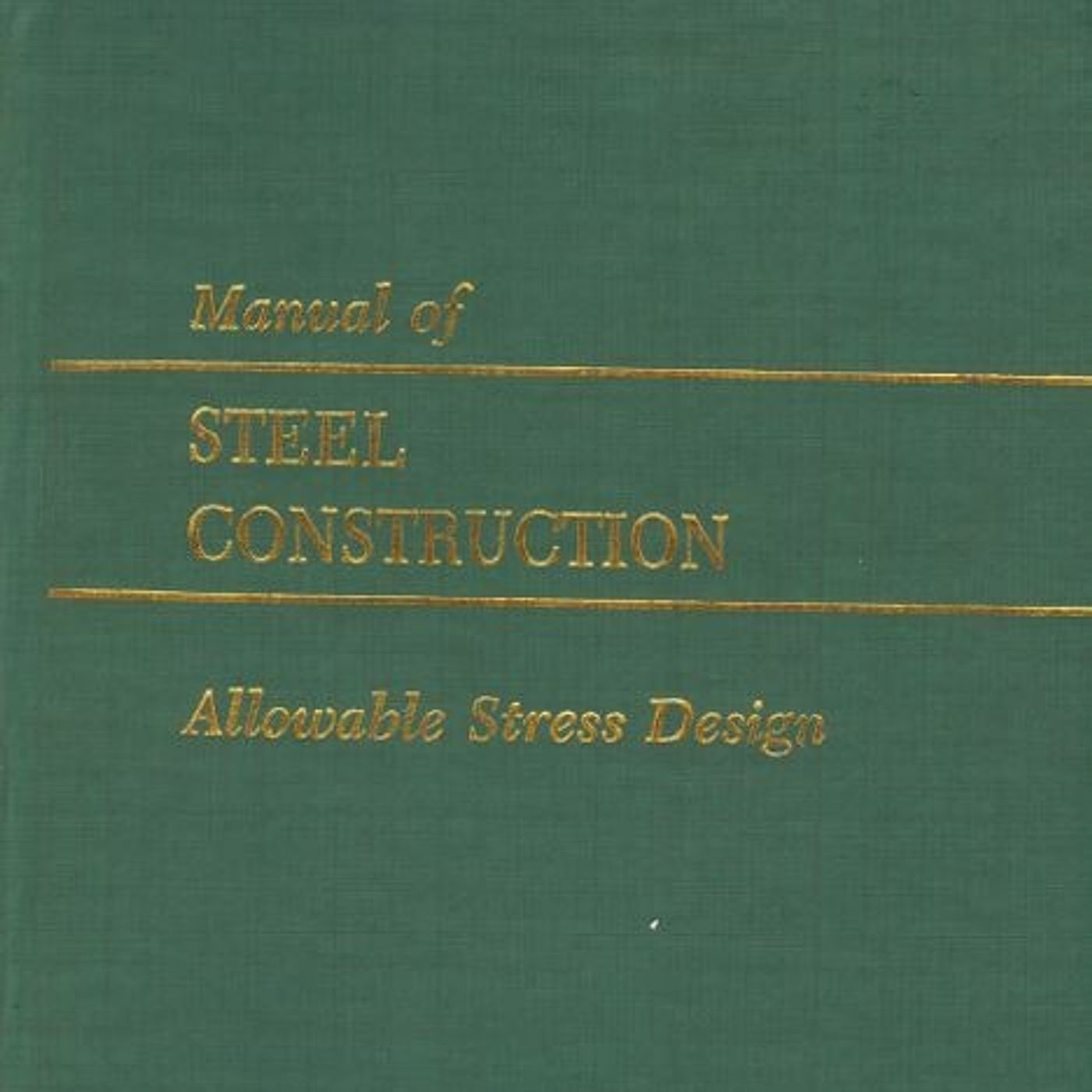 Manual Of Steel Construction: Allowable Stress Design