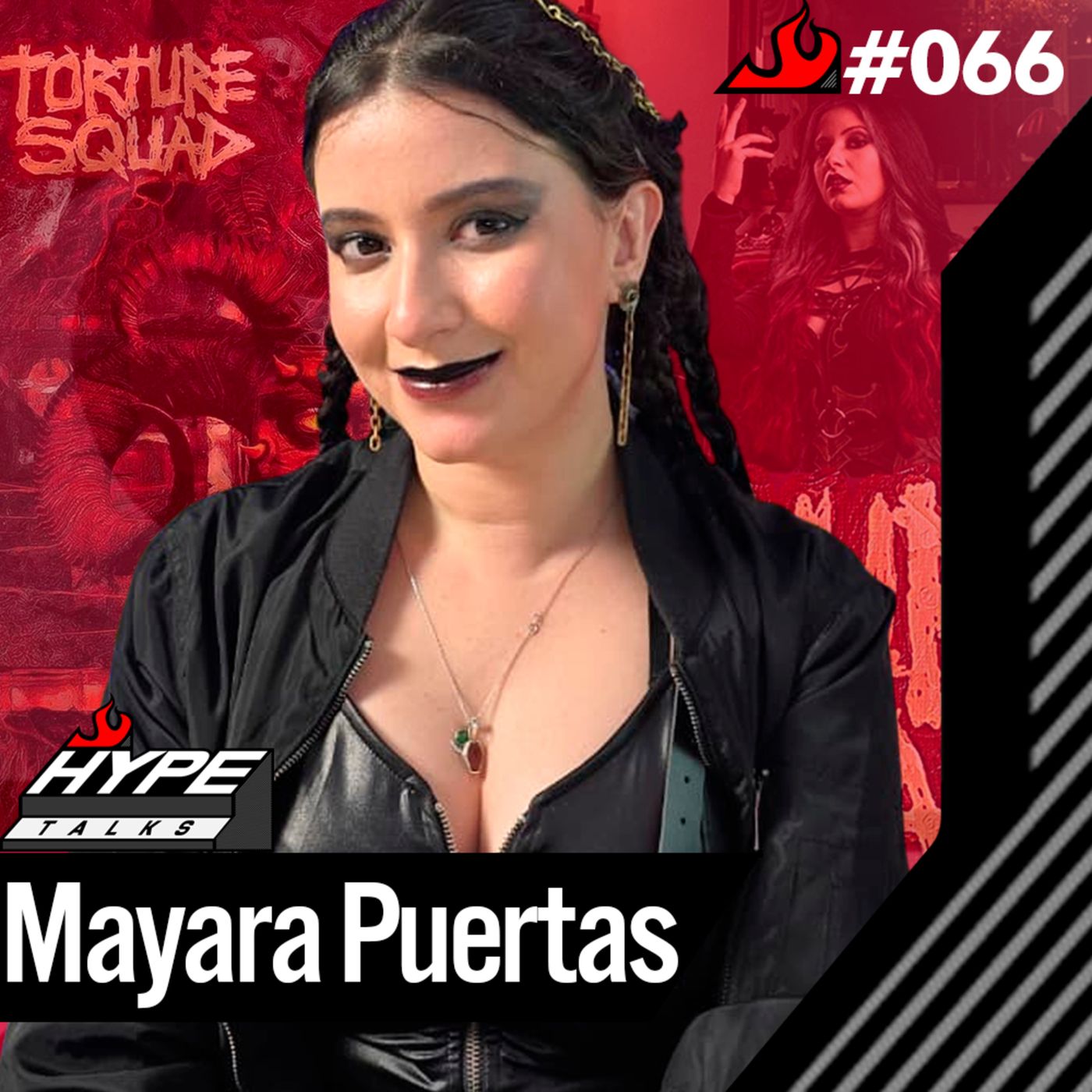 Mayara Puertas (Cantora de Heavy Metal) - Hype Talks #66 episode artwork
