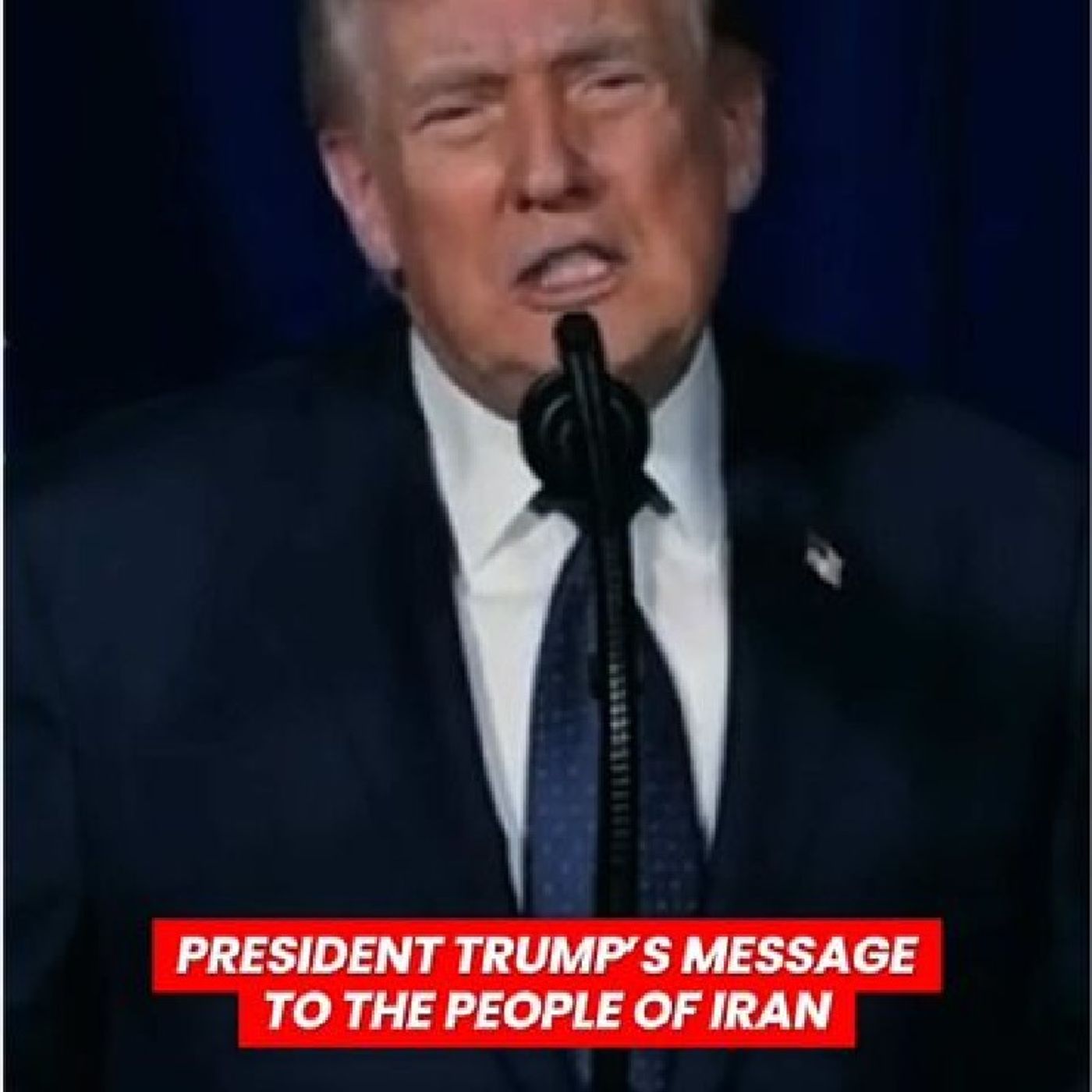 LISTEN to President Trump’s message to the people of Iran 🇮🇷 following the news of the death of Ayatollah Ali Khamenei: “seize this moment episode artwork