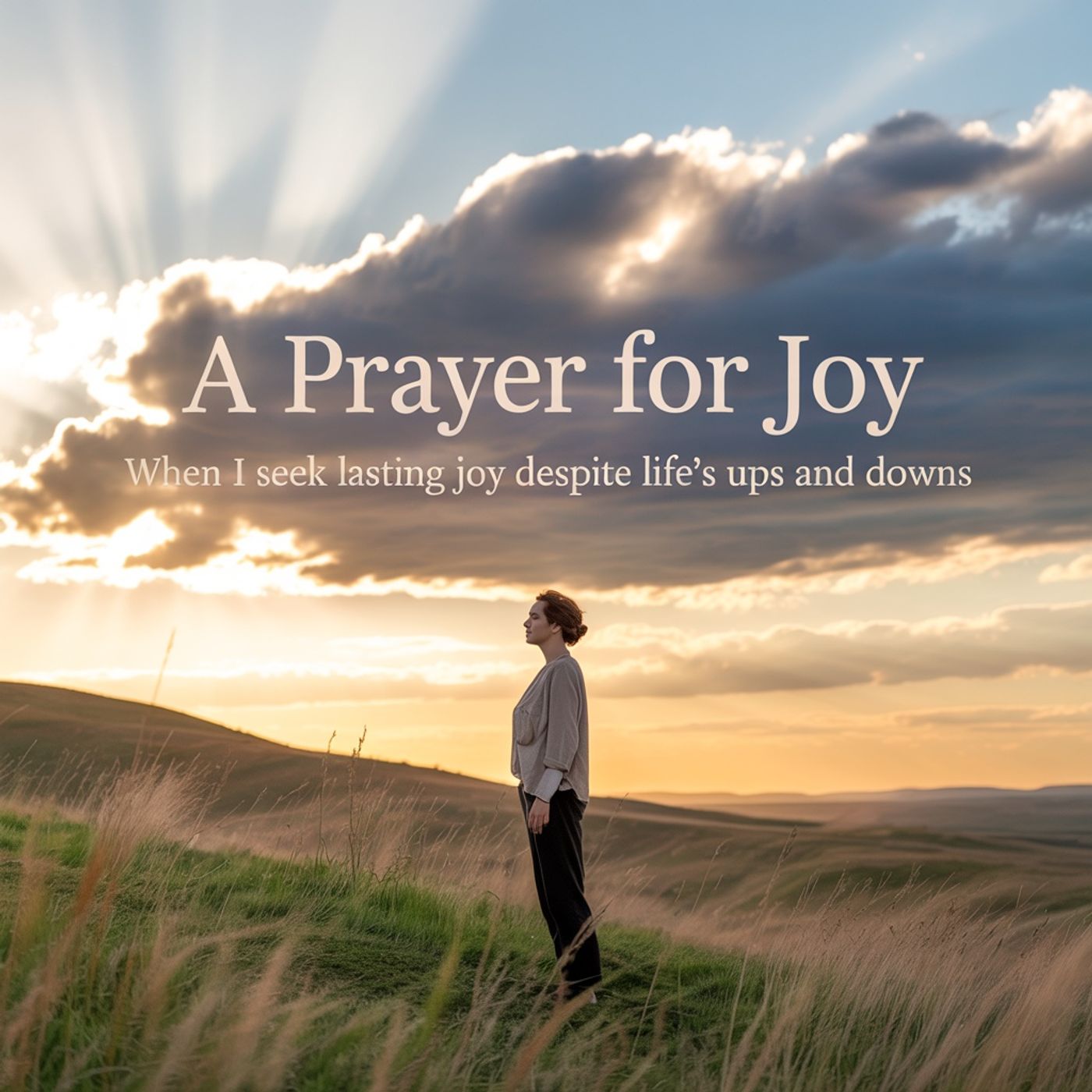 A Prayer for JOY: " When I seek lasting joy despite life’s ups and downs" episode artwork
