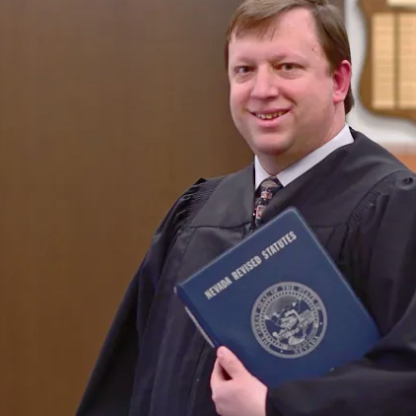 Steven Bishop, incumbent candidate for Justice of the Peace episode artwork