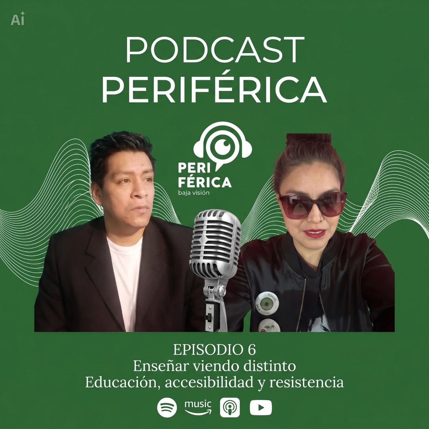 Enseñar viendo distinto Educación, accesibilidad y resistencia episode artwork
