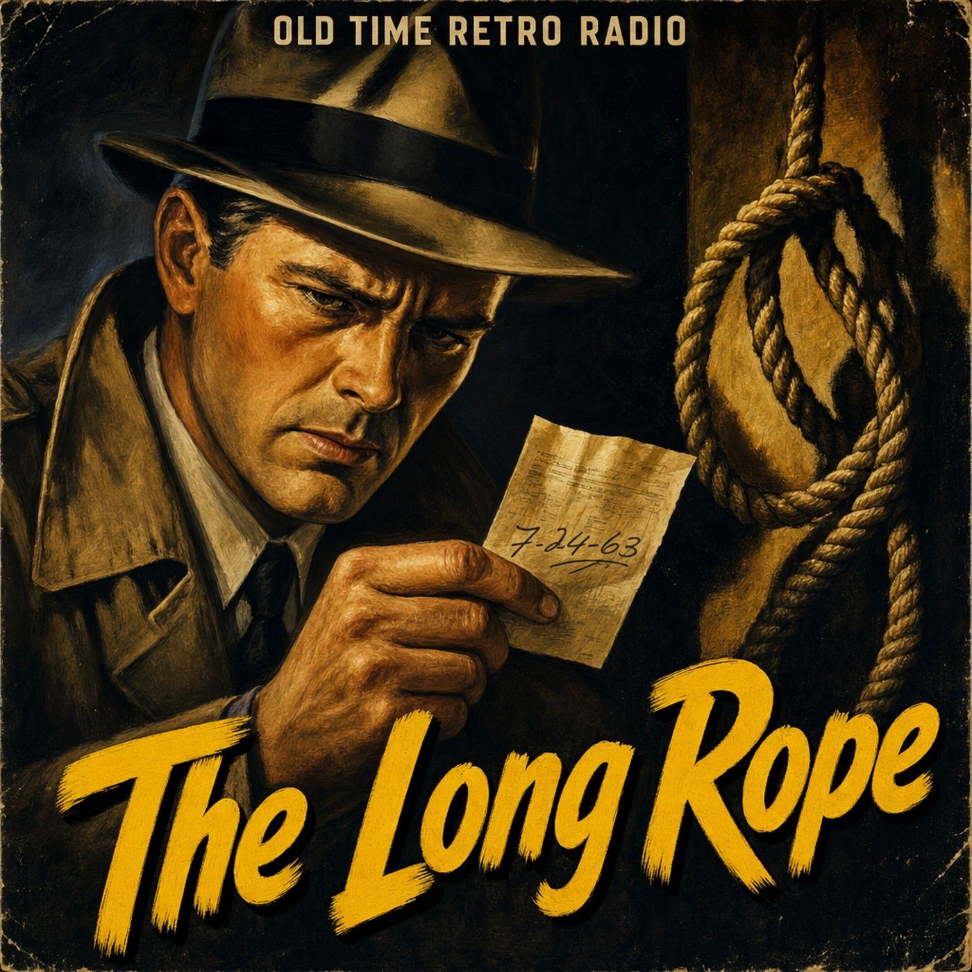 The Adventures of Philip Marlowe - "The Long Rope" (Old Time Radio, 1949) episode artwork
