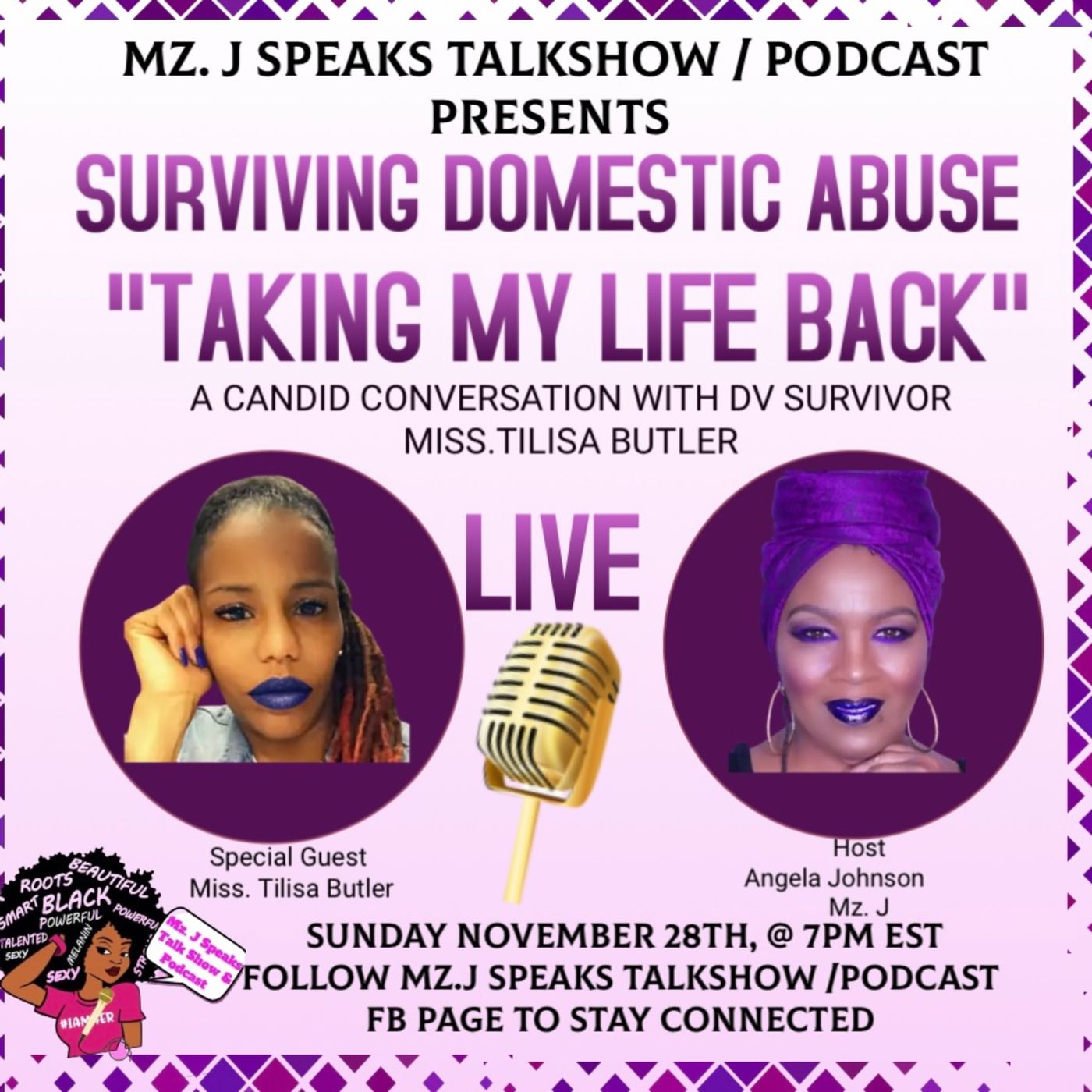Mz. J Speaks Talkshow & Podcast