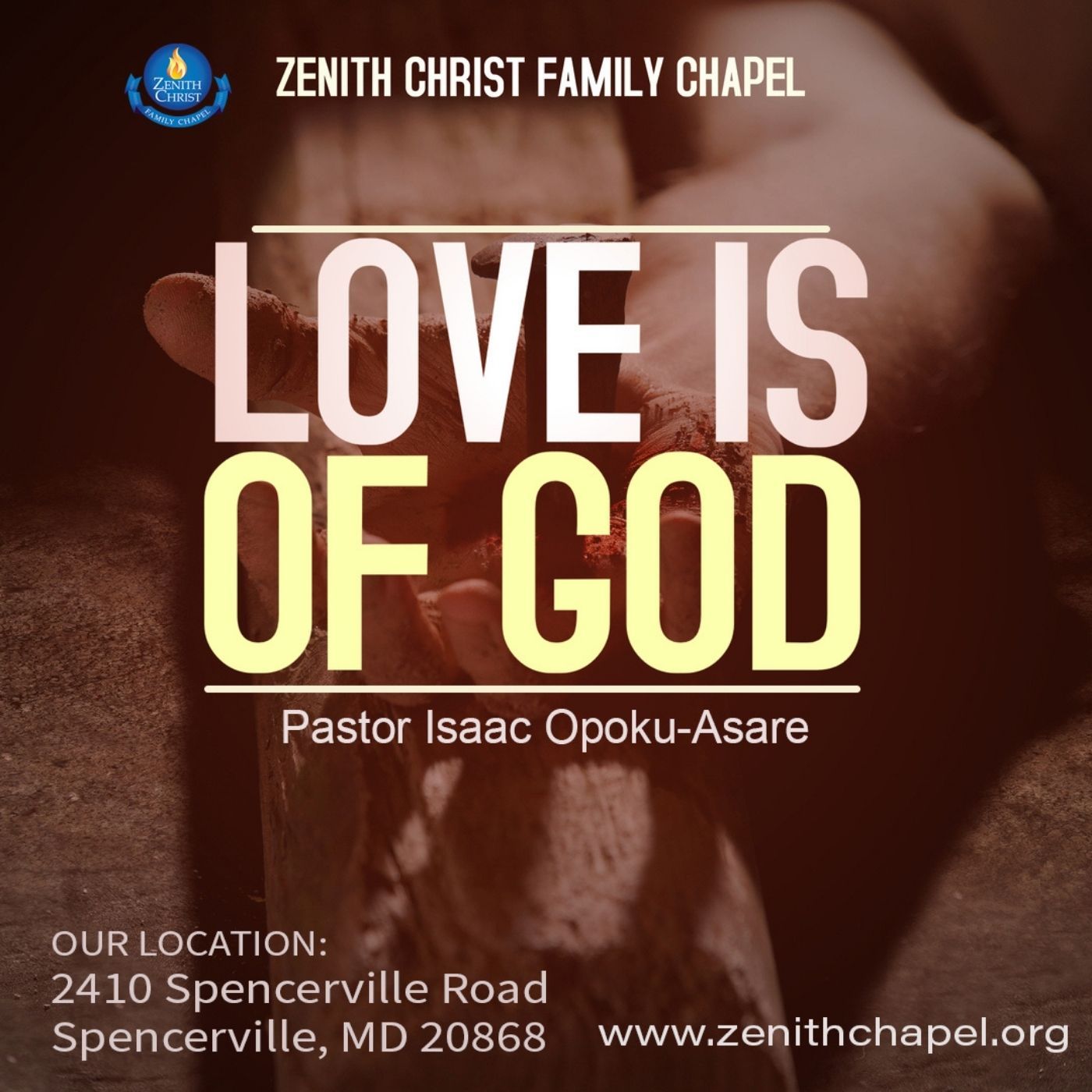 Love Is Of God- Rev. Dr. Isaac Opoku-Asare episode artwork