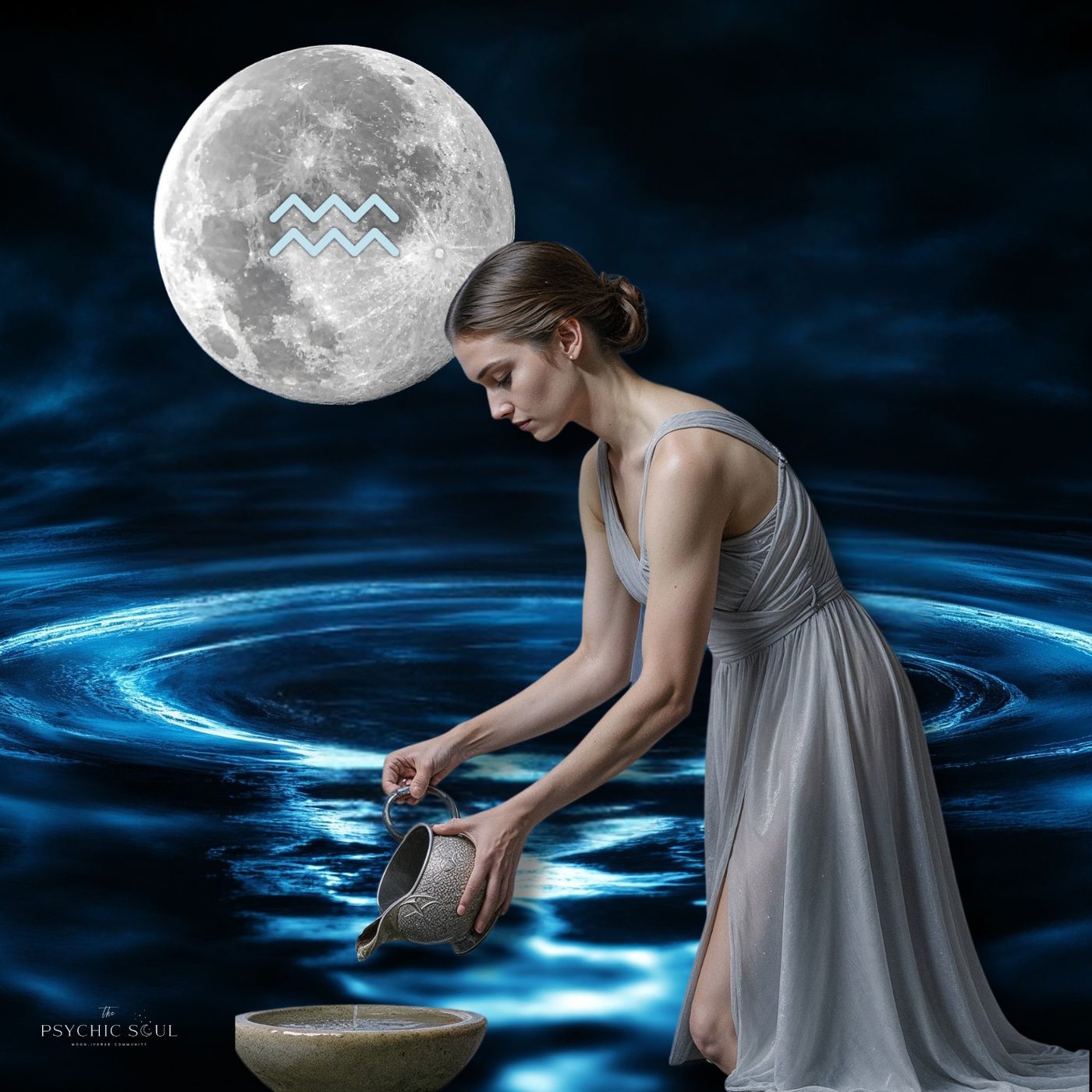Aquarius Full Moon Meditation for Chakra Healing episode artwork