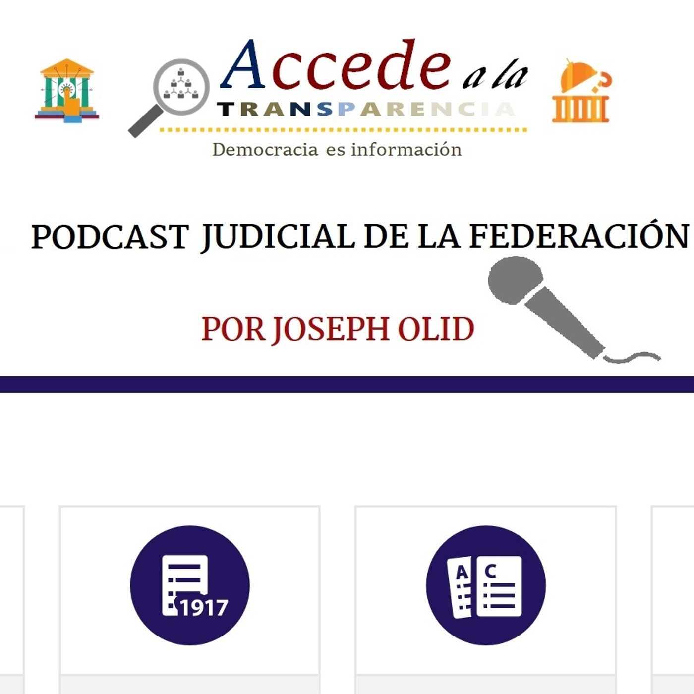 Podcast Judicial de la Federación