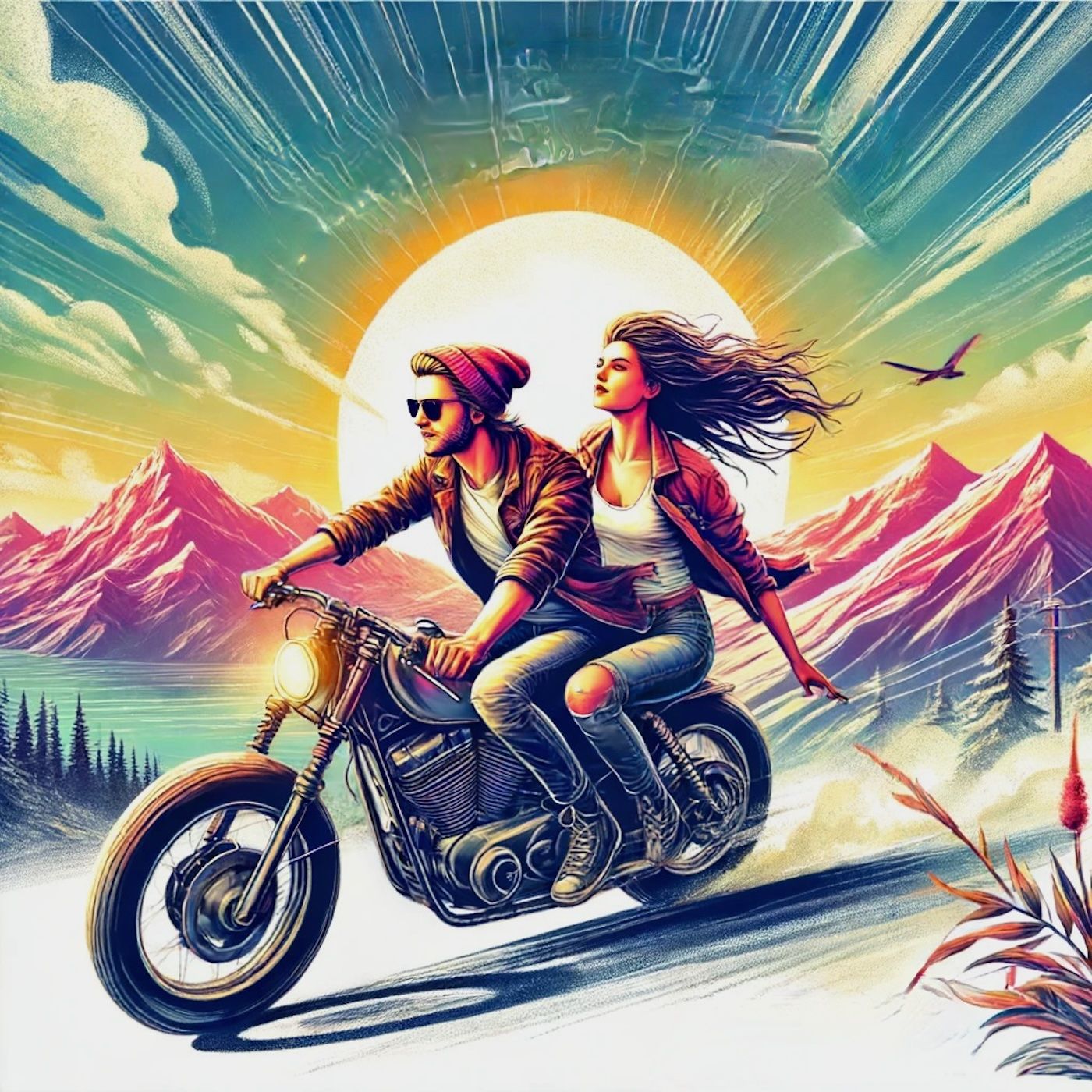 "Like a true nature′s child we were born, born to be wild. We can climb so high, I never wanna die." episode artwork