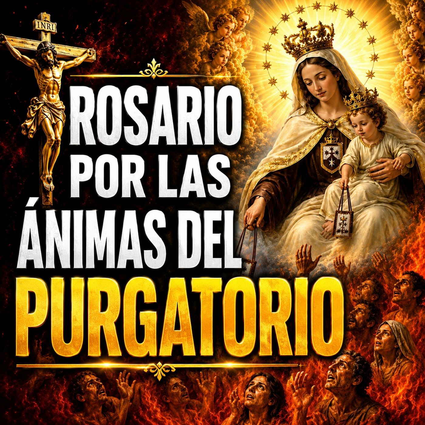 Santo Rosario por las Ánimas del Purgatorio ✝️ Ofrece esta Oración Por Tus Seres Queridos. episode artwork