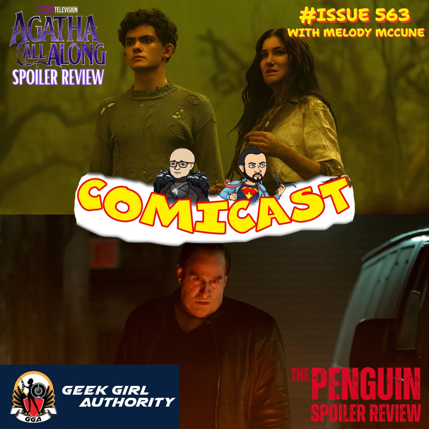 Issue 563: Agatha All Along & The Penguin Spoiler Reviews with Melody McCune of Geek Girl Authority