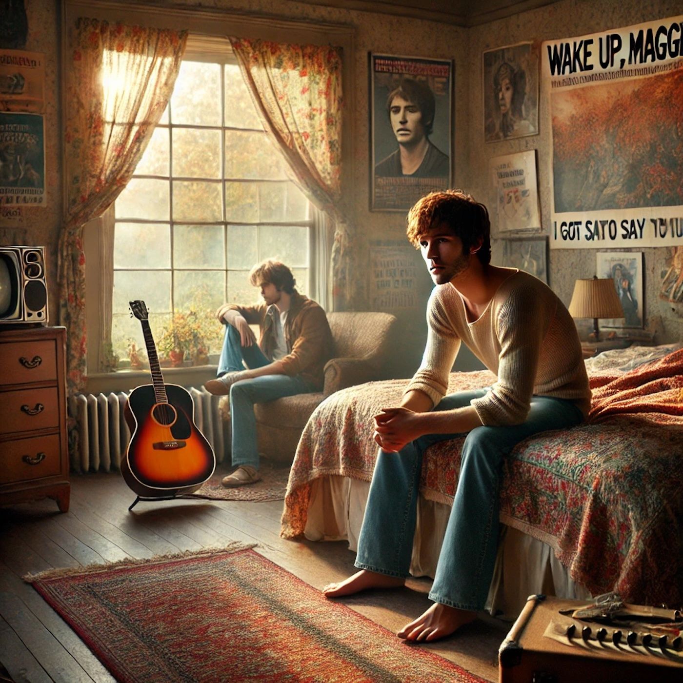 "Wake up, Maggie, I think I got somethin' to say to you, it's late September and I really should be back at school.." episode artwork