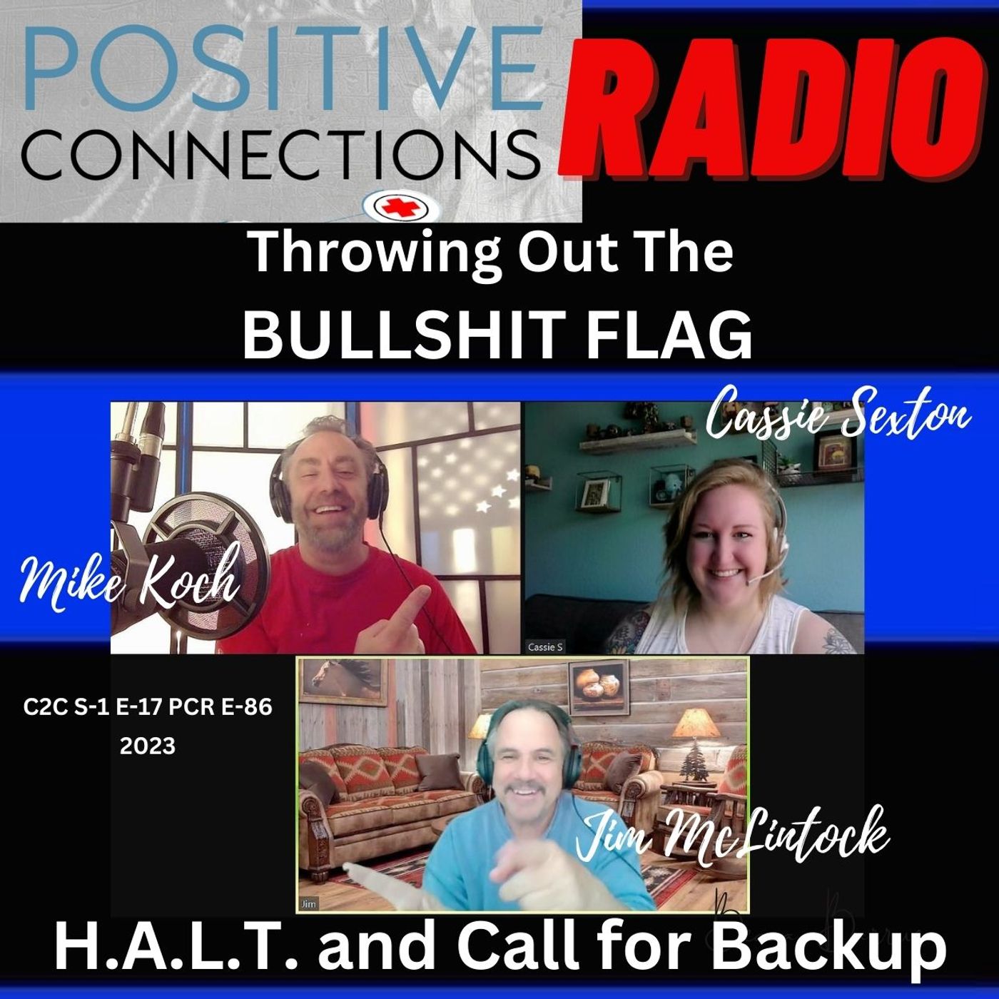 THROWING OUT THE BULLSHIT FLAG