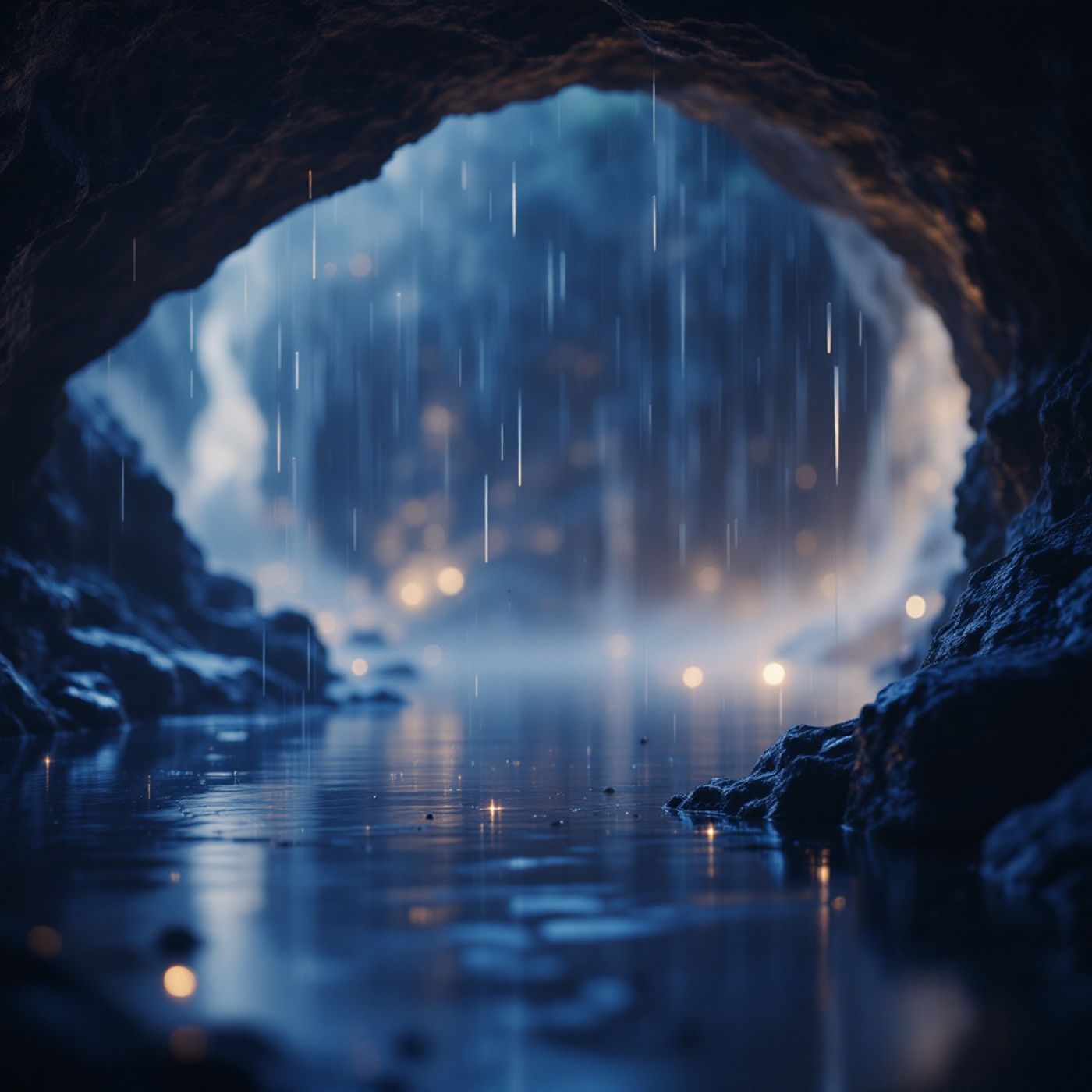 Crystal Cave Night Relaxation Journey for Rest