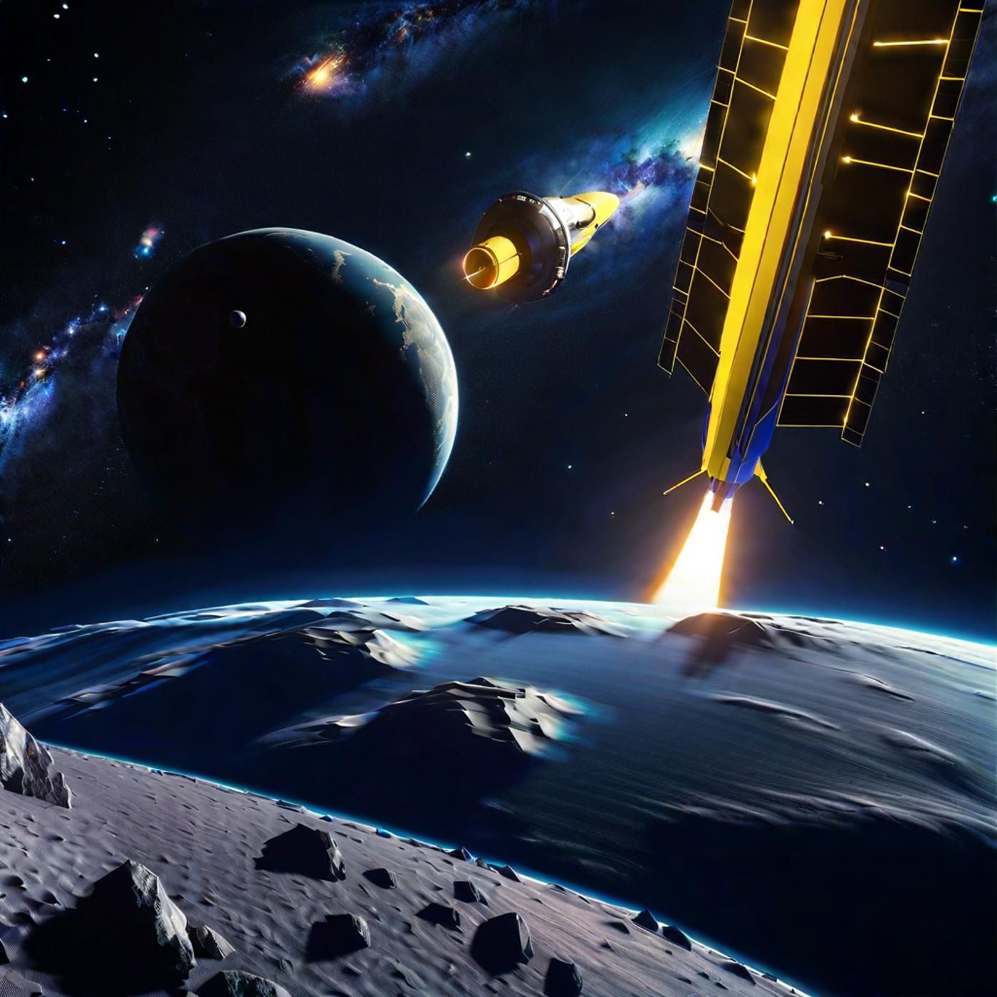 S03E62: Starling's Success & Galactic Energy's Sea Launch: Autonomous Swarms and Oceanic Rocketry