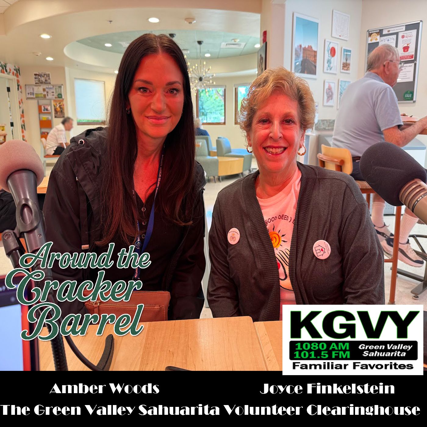 Around The Cracker Barrel - The Green Valley Sahuarita Volunteer ClearingHouse (Aired 11/07/2025) episode artwork