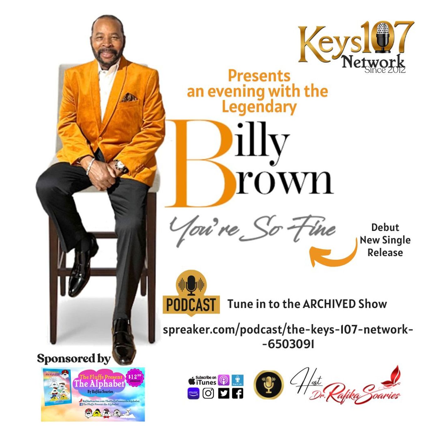 TheKeys107 An Evening with R&B Icon Billy Brown and The Power of Love Songs