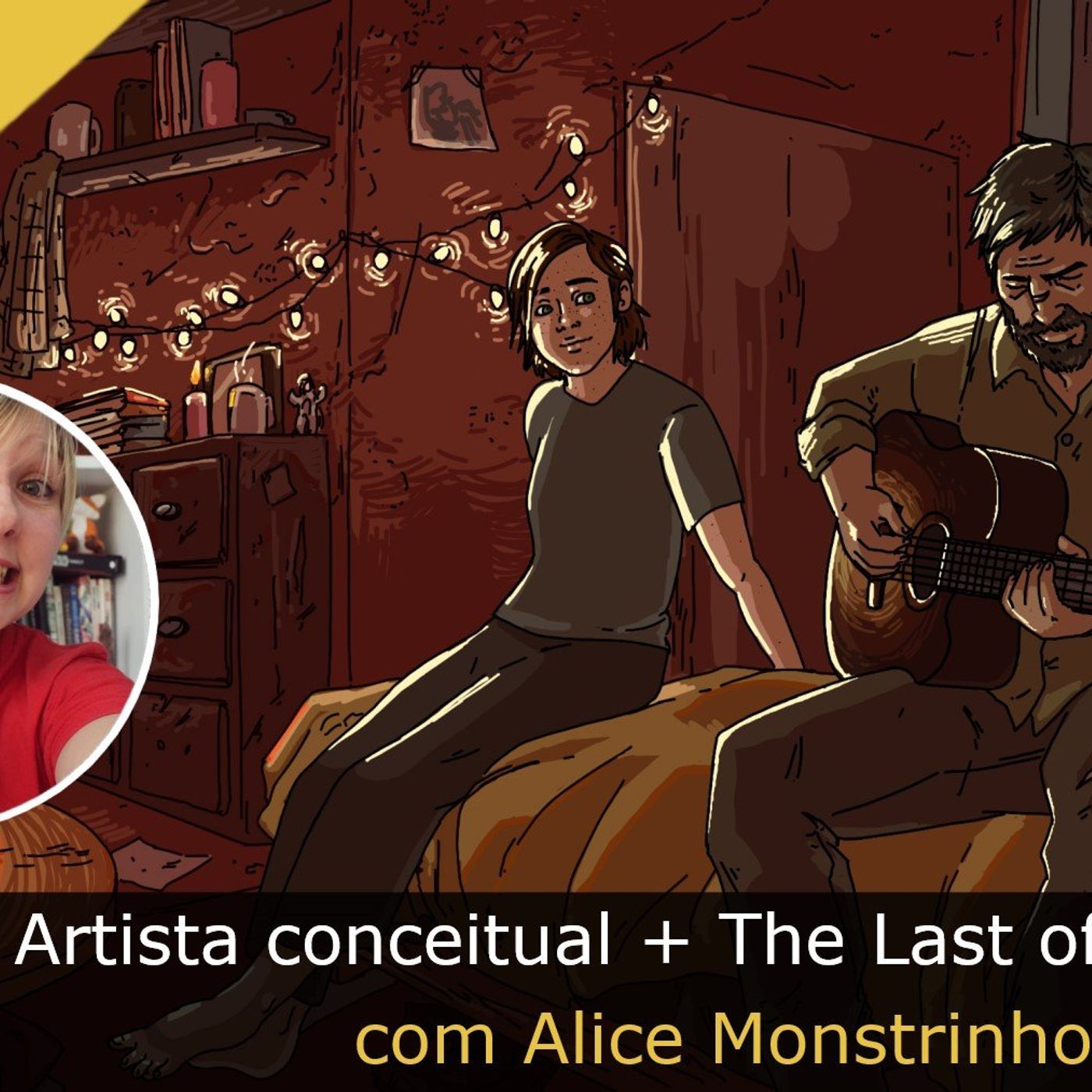Fala Gamer Cast - #57 Artista conceitual + The Last of us com Alice Monstrinho. episode artwork