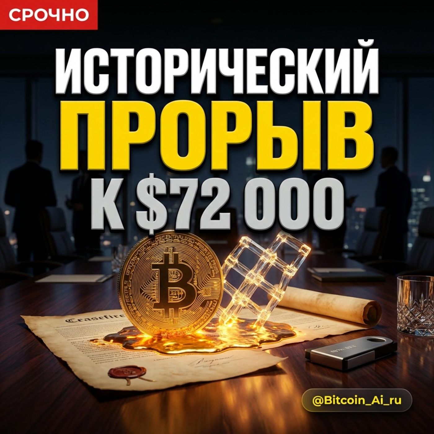 BTC выше $72k, но шорты не сдались — рост или ловушка? | подкаст за 09 апреля 2026
