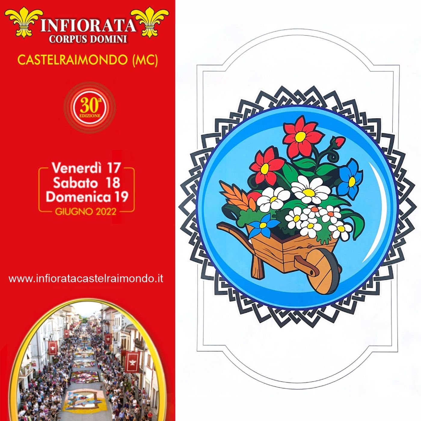 Infiorata Castelraimondo 2022 - GTMarche