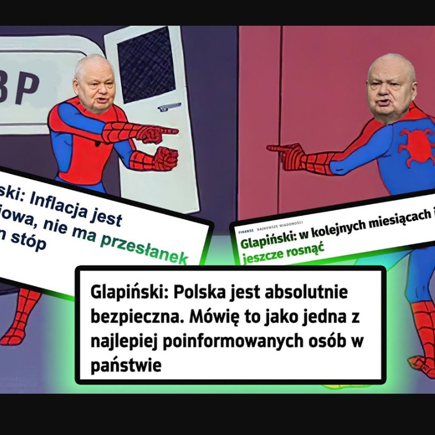 Wulgarne i demagogiczne wyciąganie z kontekstu słów prezesa NBP Adama Glapińskiego #99