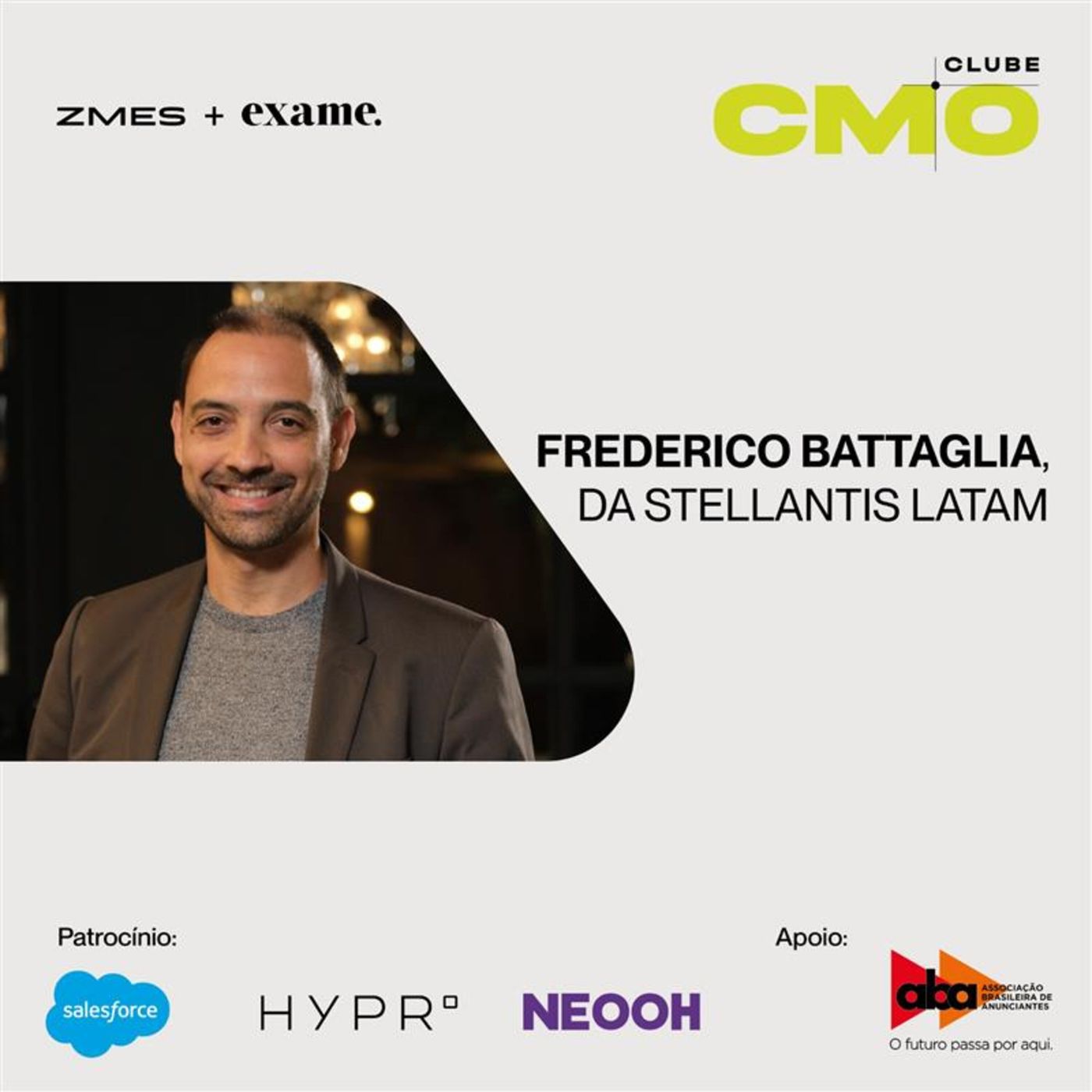 Frederico Battaglia, CMO da Stellantis, fala sobre estratégias de Marketing na Indústria Automotiva Frederico Battaglia, CMO da Stellantis, fala sobre estratégias de Marketing na Indústria Automotiva