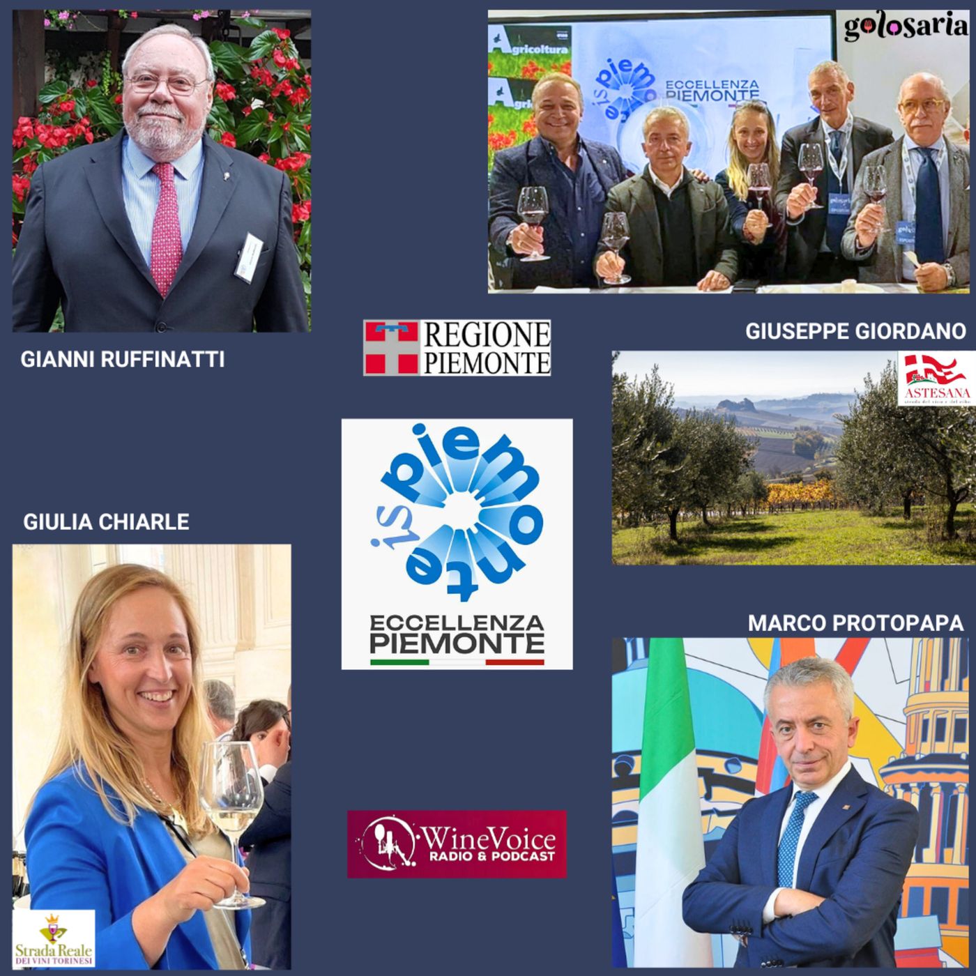 Le Strade Bianche del Gusto: PIEMONTE IS a Golosaria, i protagonisti - 2/2 episode artwork